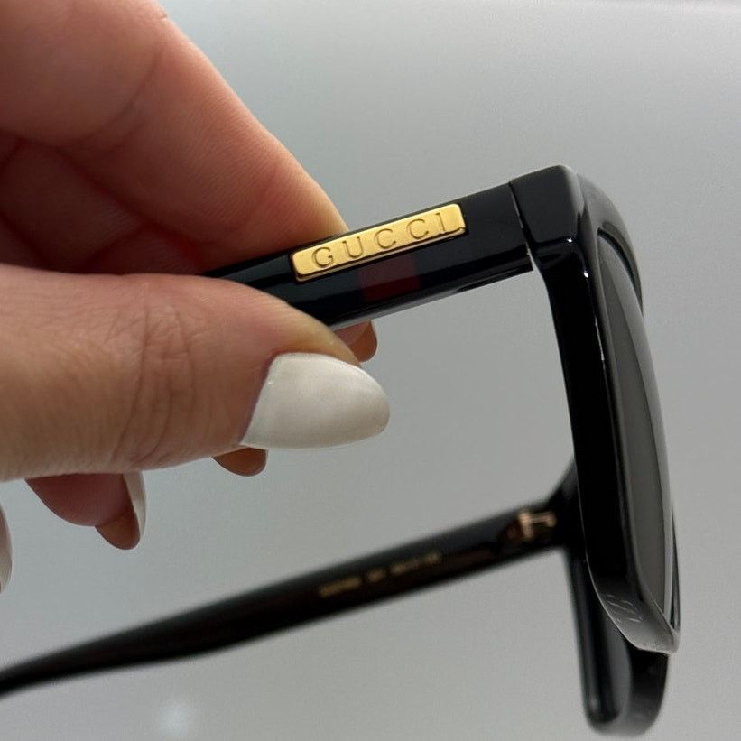 Gucci NEW Gucci Sunglasses GG0748S 001 Black Unisex Size ONE SIZE - 10 Thumbnail