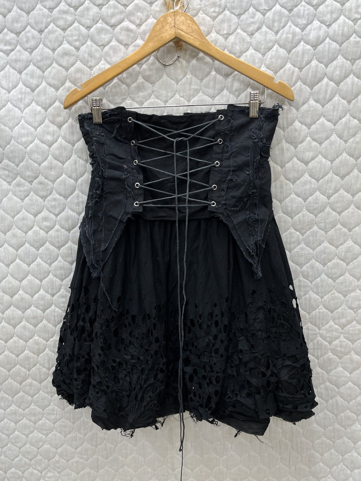 If Six Was Nine 🔥🔥🔥STEALS STIGMATA PUNK GOTHIC SKIRTS Size 30" / US 8 / IT 44 - 4 Thumbnail