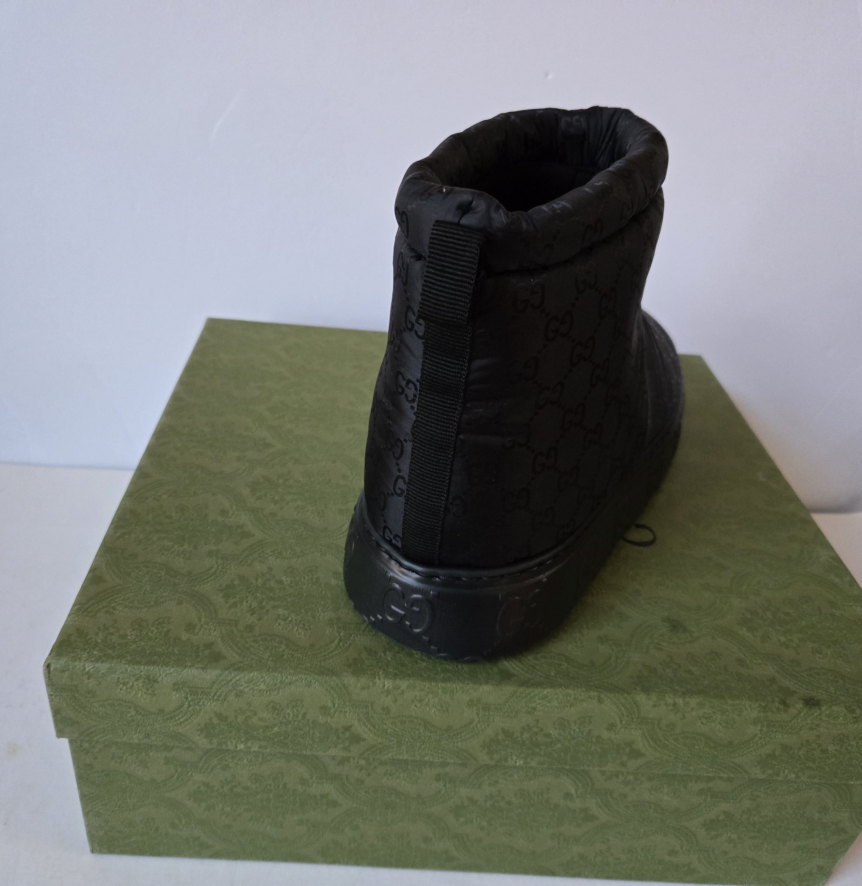 Gucci NIB Gucci GG nylon ankle boots- size G 10.5/ US 11.5 Size US 11.5 / EU 44-45 - 7 Thumbnail
