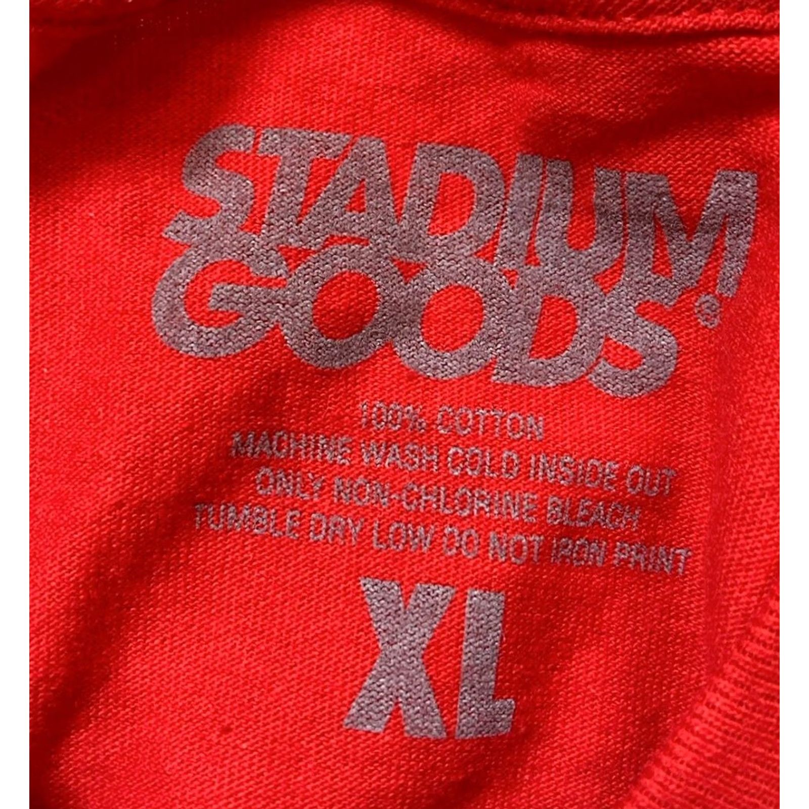 Stadium Goods Stadium Goods Graphic T-shirt Men XL Red Long Sleeve Shirt Crew Neck Size US XL / EU 56 / 4 - 5 Thumbnail