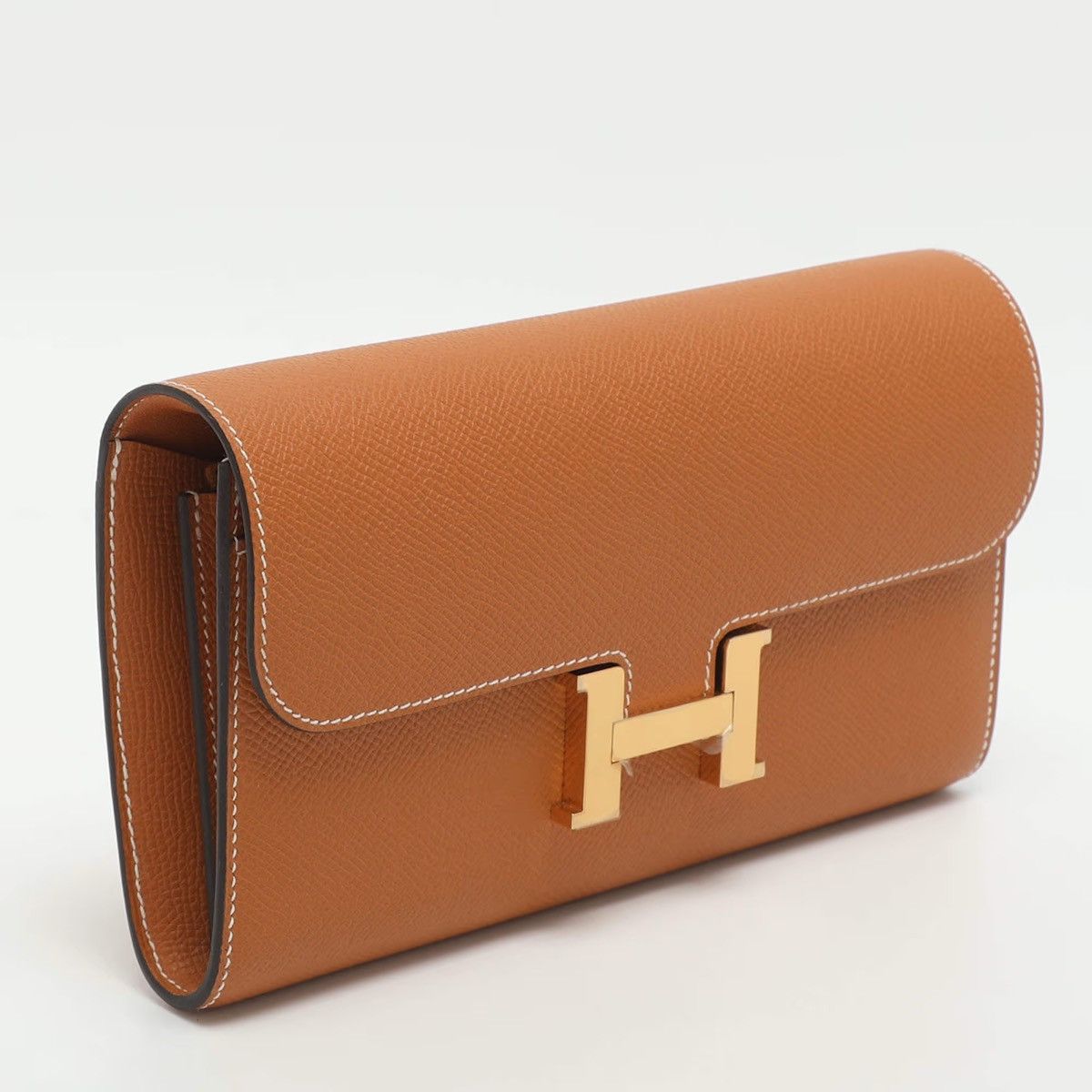 Hermes Hermès Constance Natural Epsom Leather To Go Wallet Size ONE SIZE - 2 Thumbnail