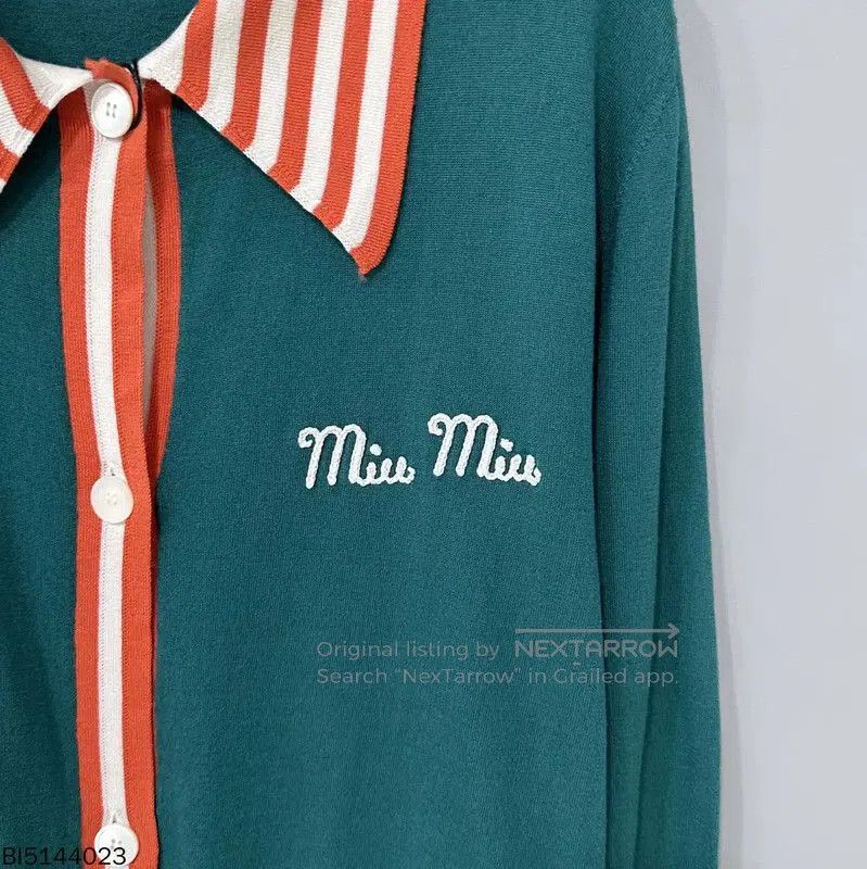 Miu Miu Miu Miu Multicolor Women's Pullover Sweater . Size XXS / US 00 / IT 34 - 4 Thumbnail