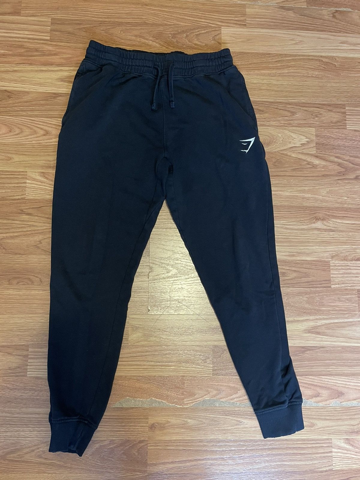 Gymshark Black Gymshark Sweatpants⚫️🦈 Size US 28 / EU 44 - 3 Thumbnail