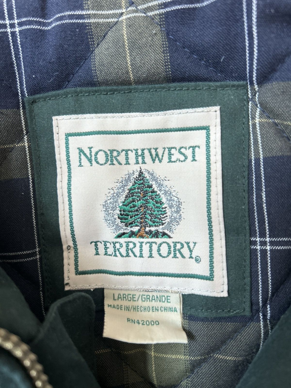 Northwest Territory Forest Green Heavy Coat W/ Leather Collar Size US L / EU 52-54 / 3 - 3 Thumbnail