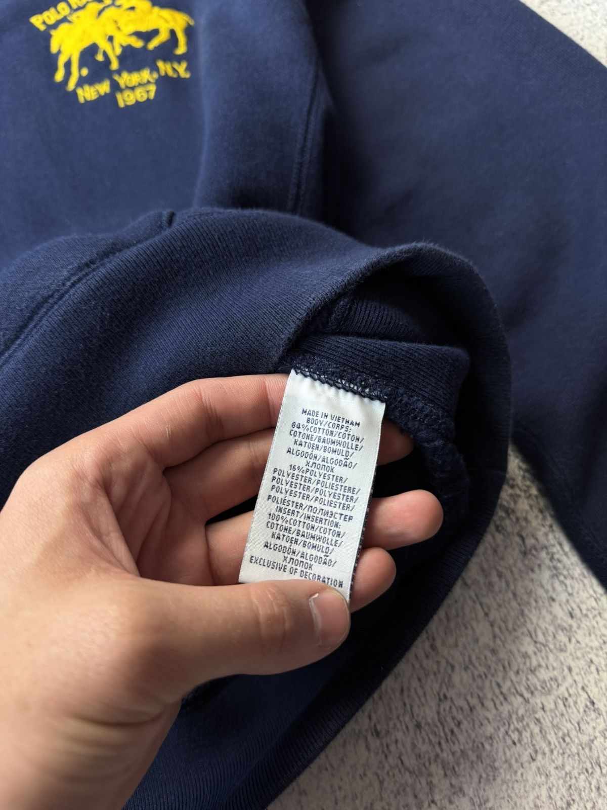 Polo Ralph Lauren Vintage Polo Ralph Lauren Hoodie Logo Y2K Size US M / EU 48-50 / 2 - 14 Thumbnail