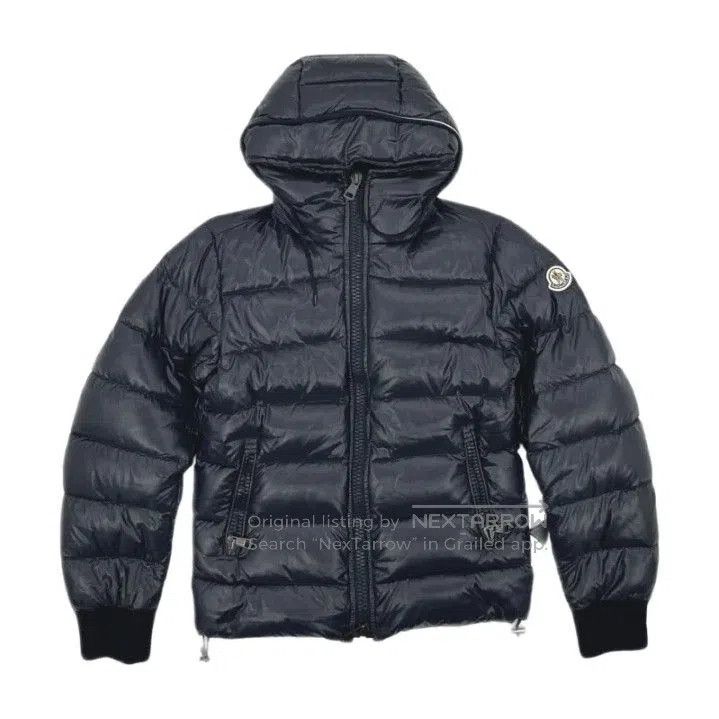 Moncler Moncler Solid Zip Hooded Warm Down Jacket. Size US XXS / EU 40 - 1 Thumbnail