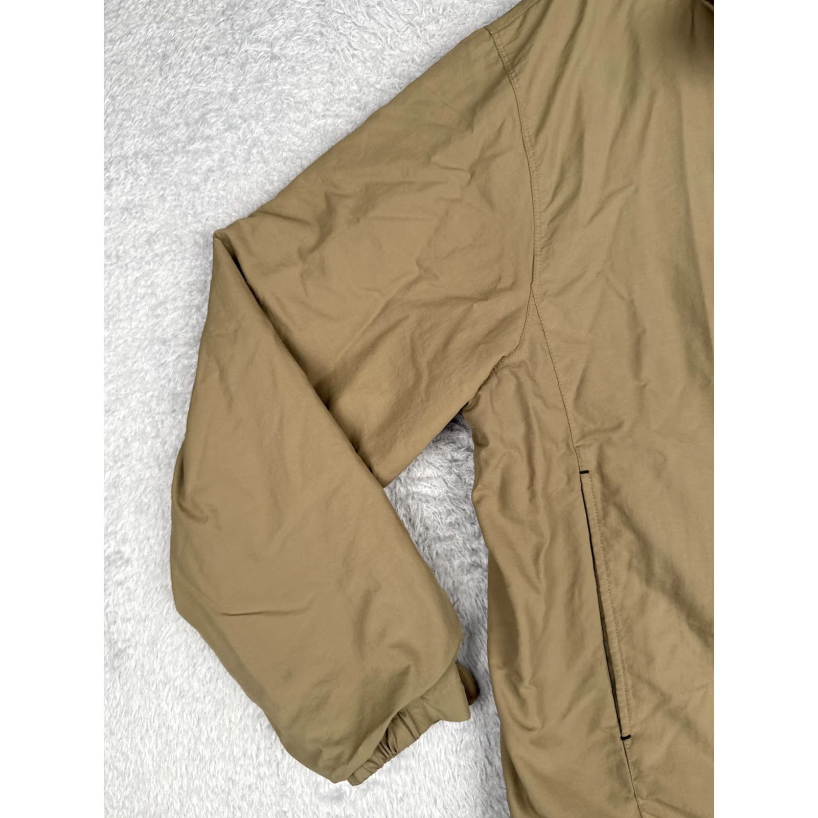 Timberland Timberland Weathergear Jacket Men XL Tan Brown Fleece Lined Full Zip Nylon Chore Size US XL / EU 56 / 4 - 6 Thumbnail