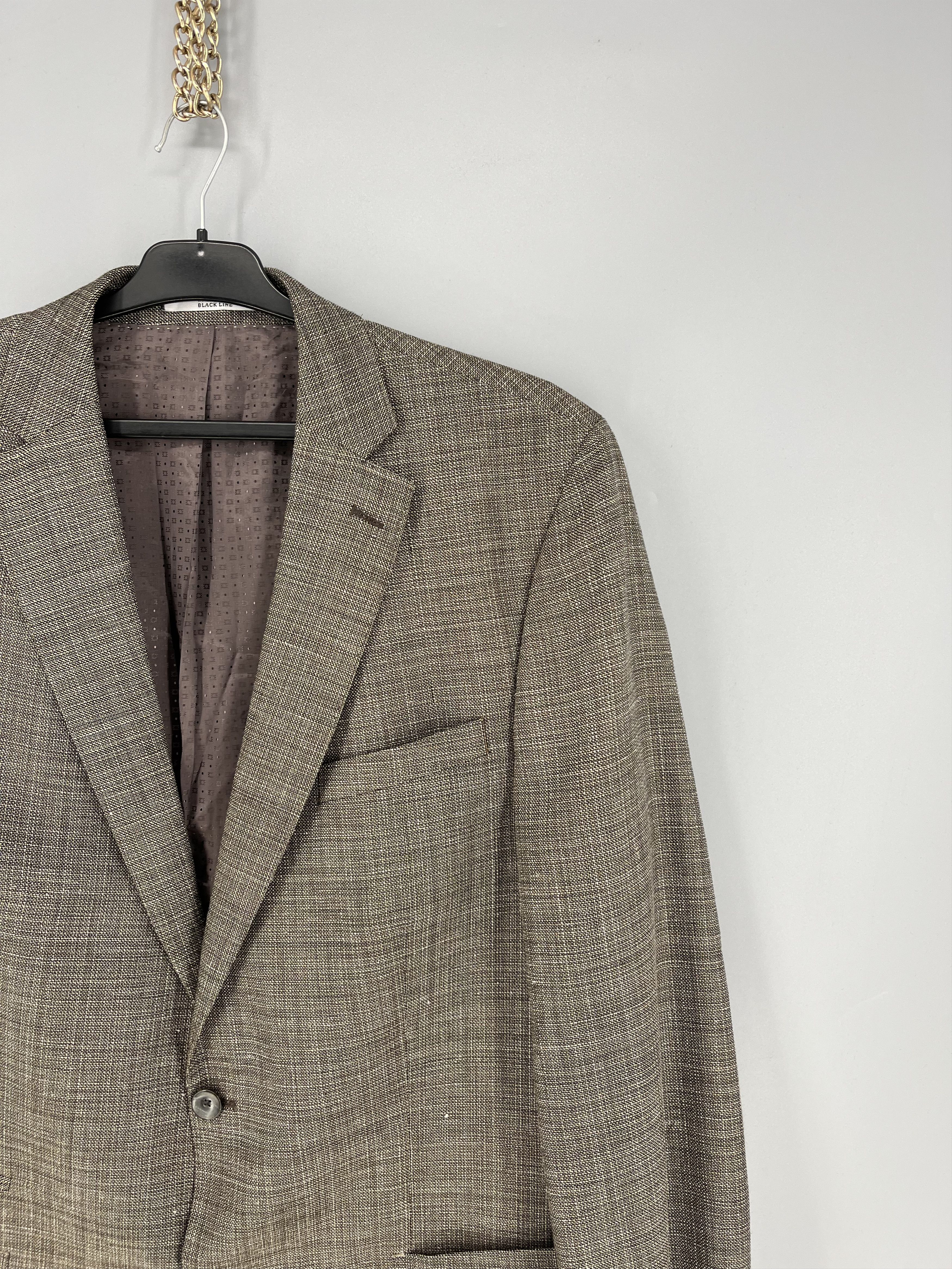 Loro Piana Carl Gross Black Line Loro Piana Summertime Blazer 44L Size 44L - 3 Thumbnail