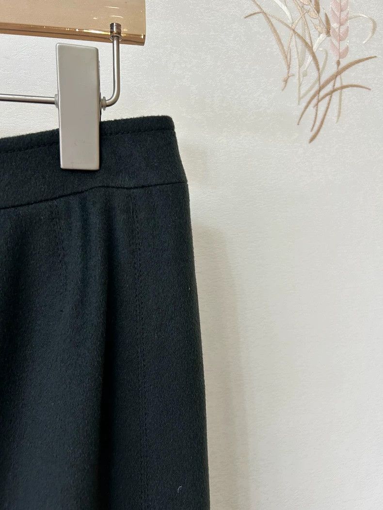 Loro Piana LORO PIANA Maurad color double-faced cashmere skirt Size 26" / US 2 / IT 38 - 2 Thumbnail