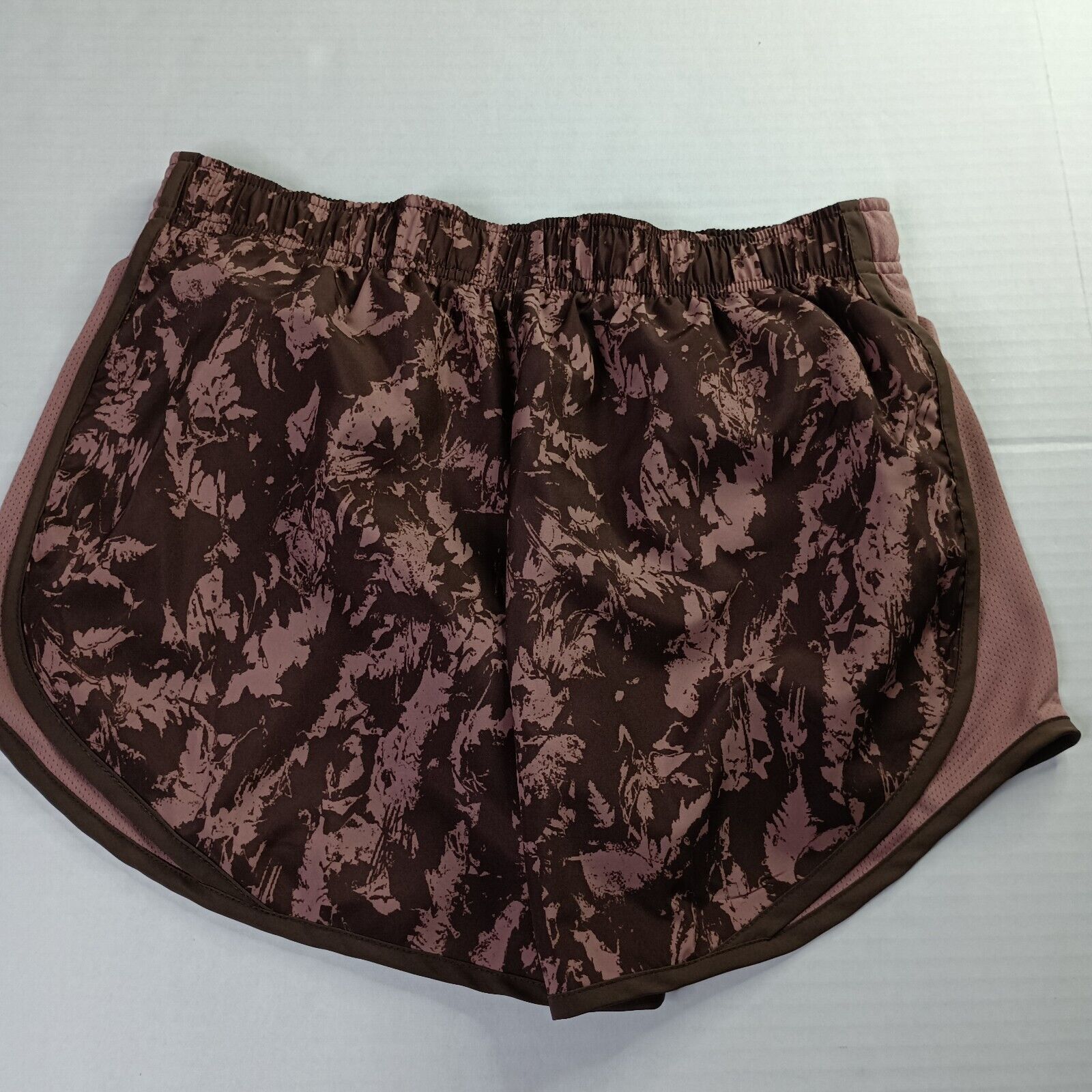 Nike Nike Womens Smokey Mauve Tempo Printed Running Shorts Size S Size 28" / US 6 / IT 42 - 6 Thumbnail