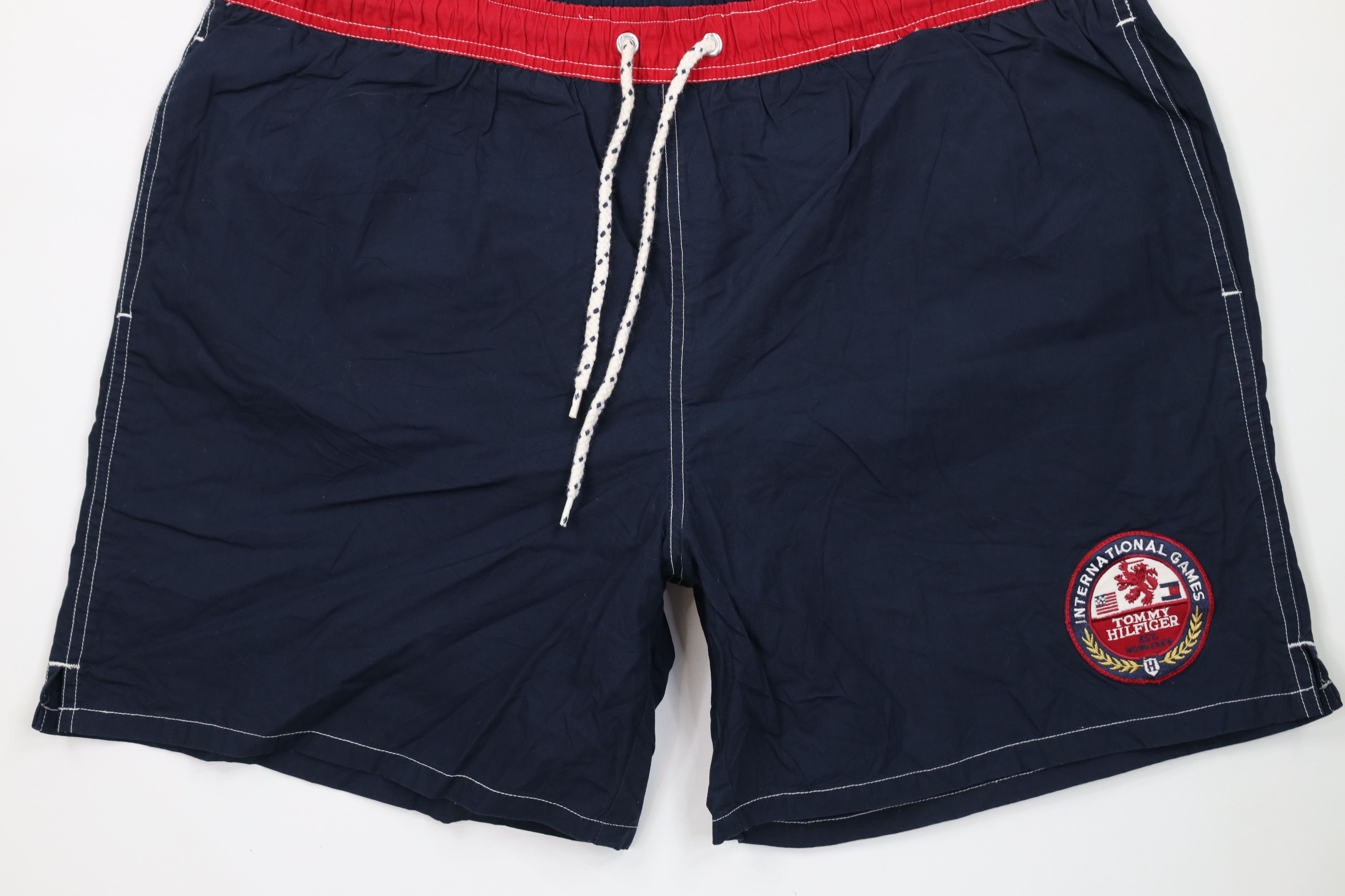 Tommy Hilfiger Vintage 90s Tommy Hilfiger Flag International Games Shorts Size US 32 / EU 48 - 3 Thumbnail