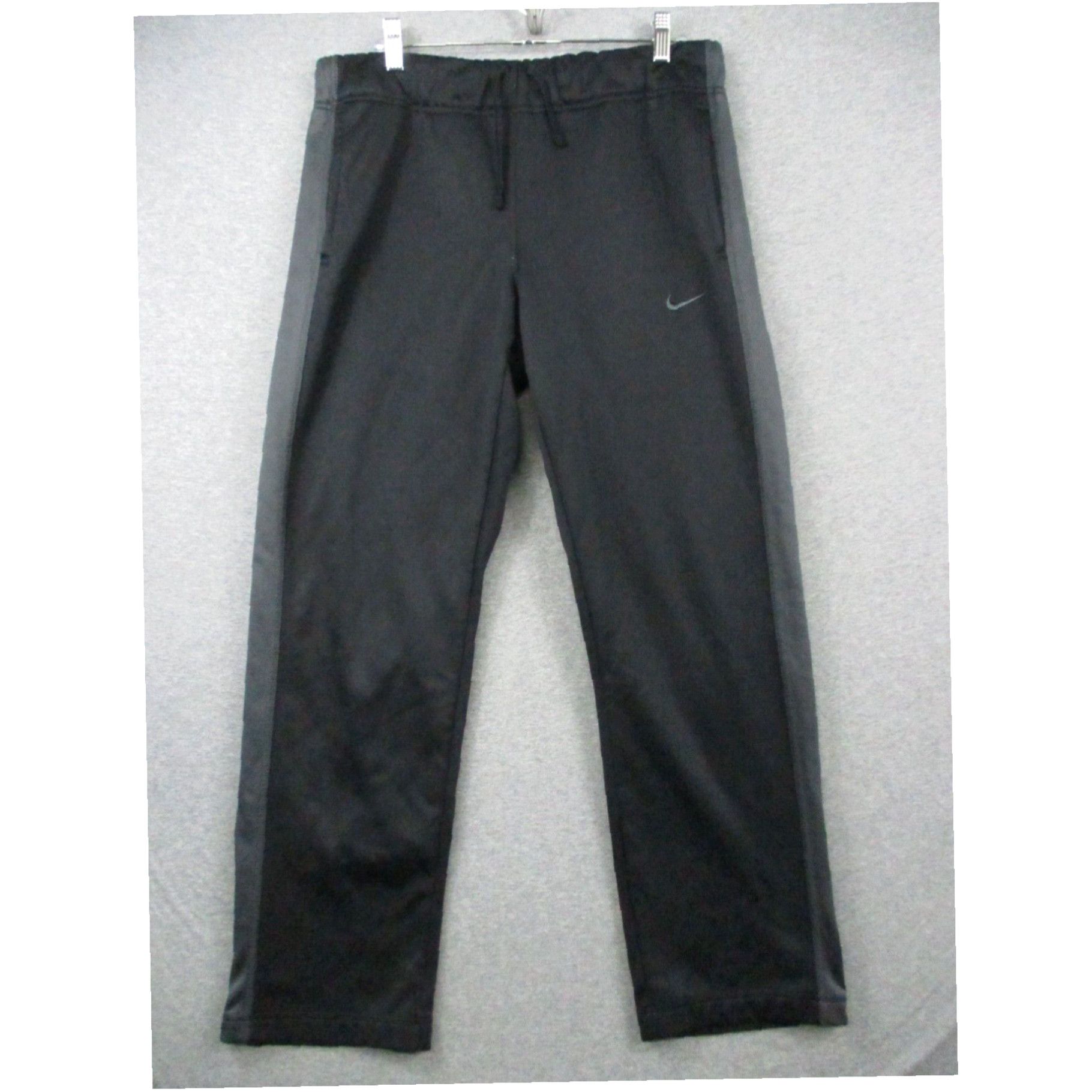 Nike Nike Therma Fit Sweat Pants Medium Men Athletic Joggers Zip Ankle Black Wide Leg Grailed