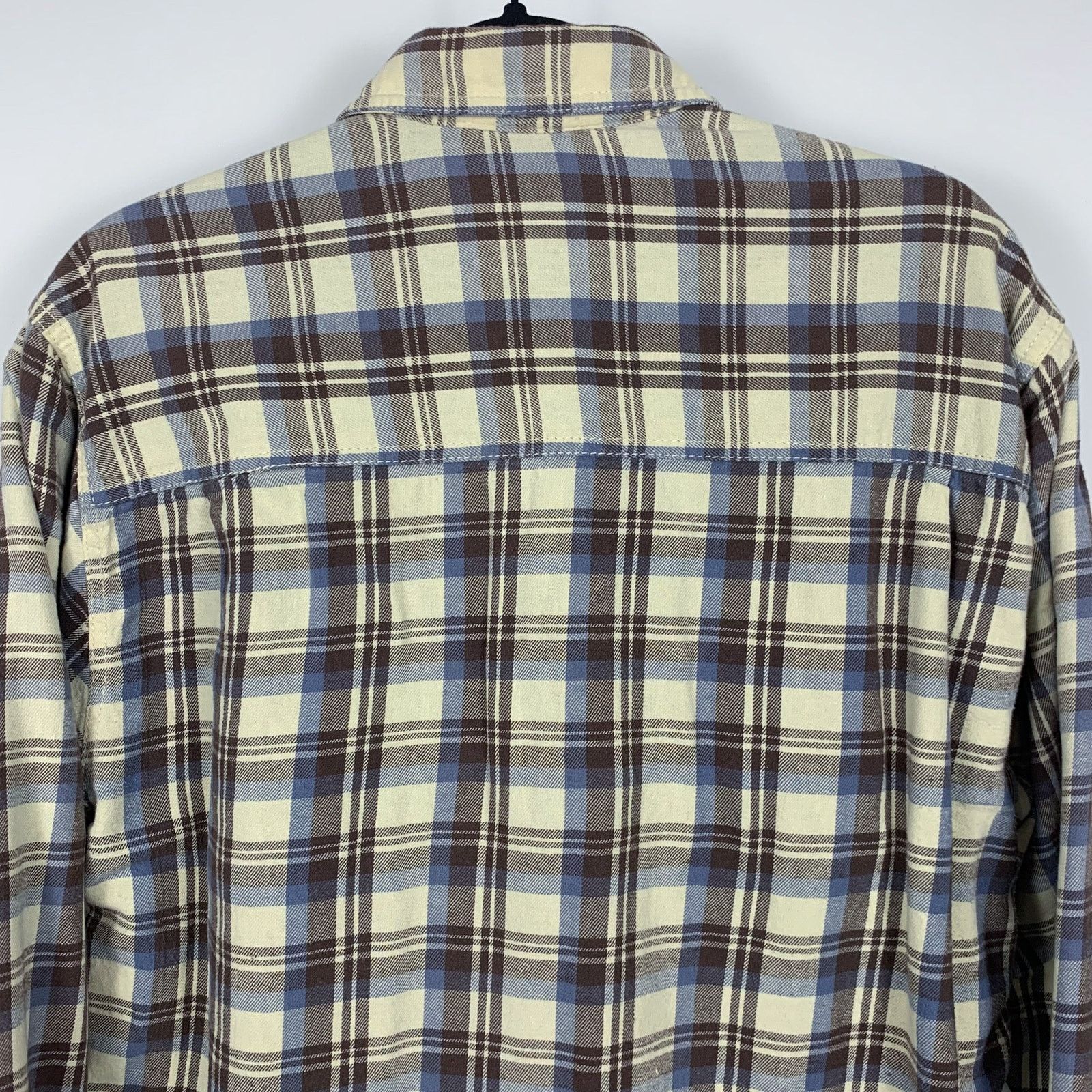 Boston Traders Boston Traders Flannel Shacket Men's Large Brown Thrashed Size US L / EU 52-54 / 3 - 13 Thumbnail
