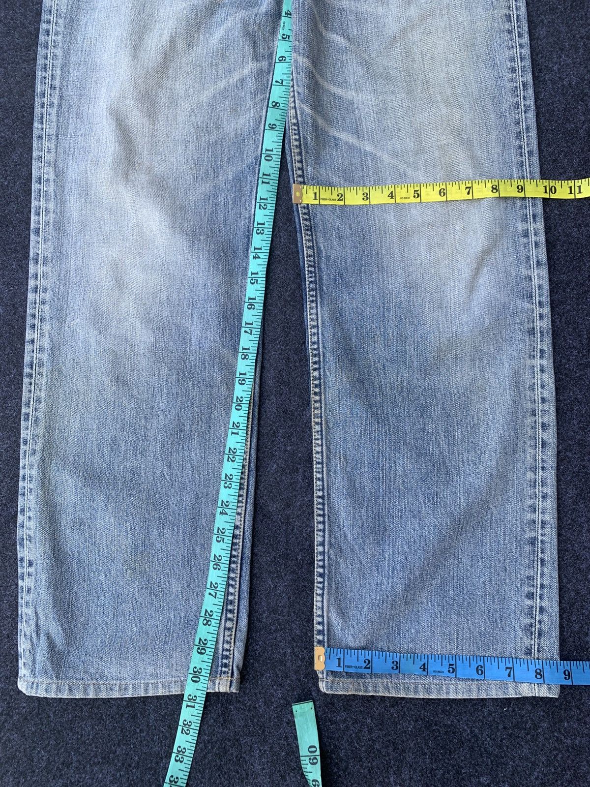 Levi's Vintage Clothing Vintage Levi’s 502 Regular Straight Denim Light Fade W32 Size US 32 / EU 48 - 3 Thumbnail