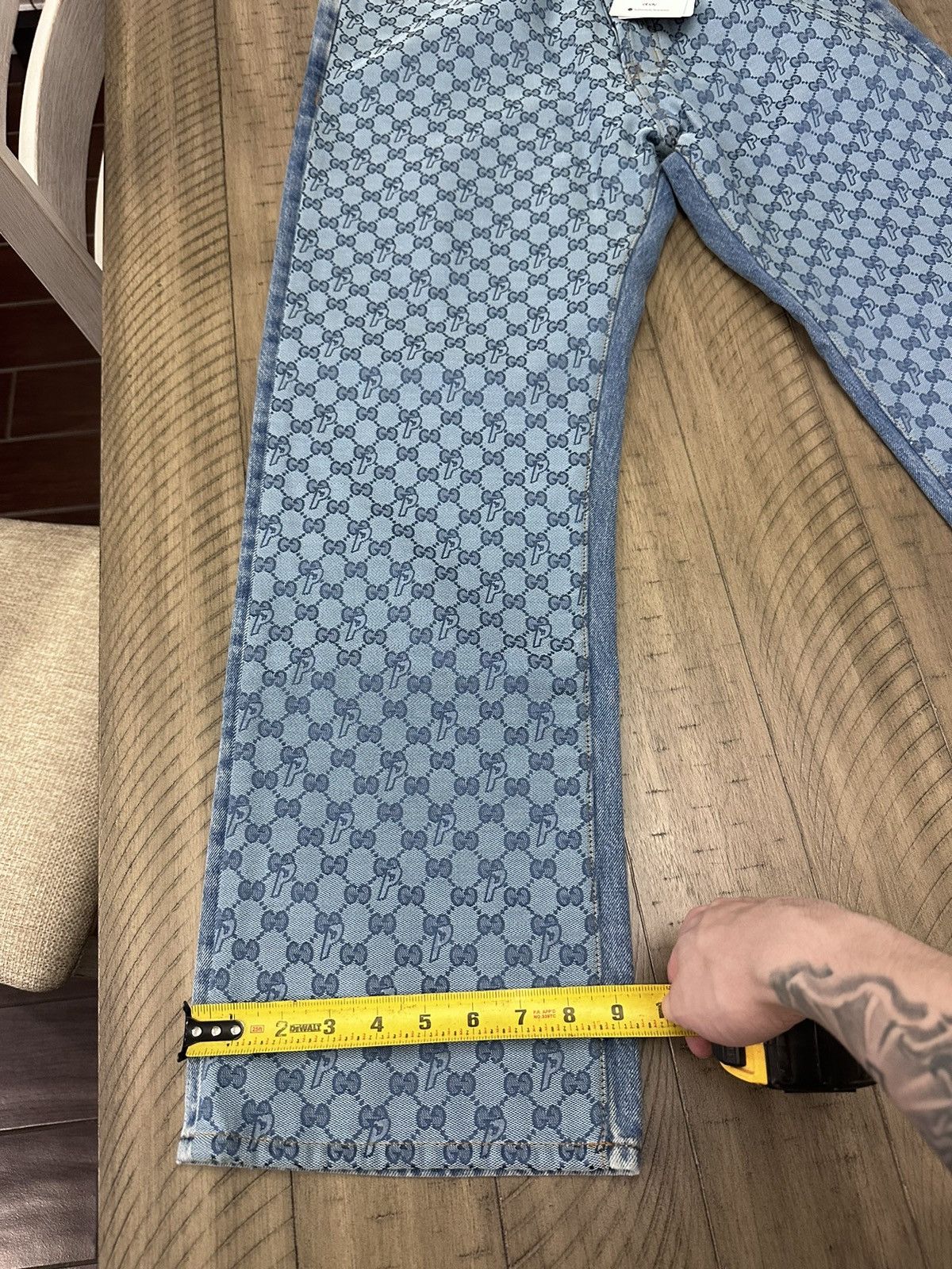 Gucci × Palace Gucci Palace jeans Size US 32 / EU 48 - 13 Thumbnail