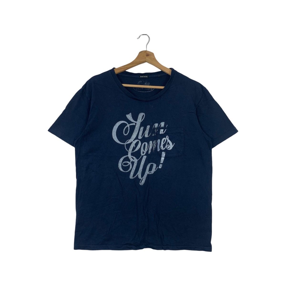 Fruit Of The Loom SUN COMES UP! Fruit Of The Loom Made In USA Tee Shirt Size L / US 10 / IT 46 - 1 Thumbnail