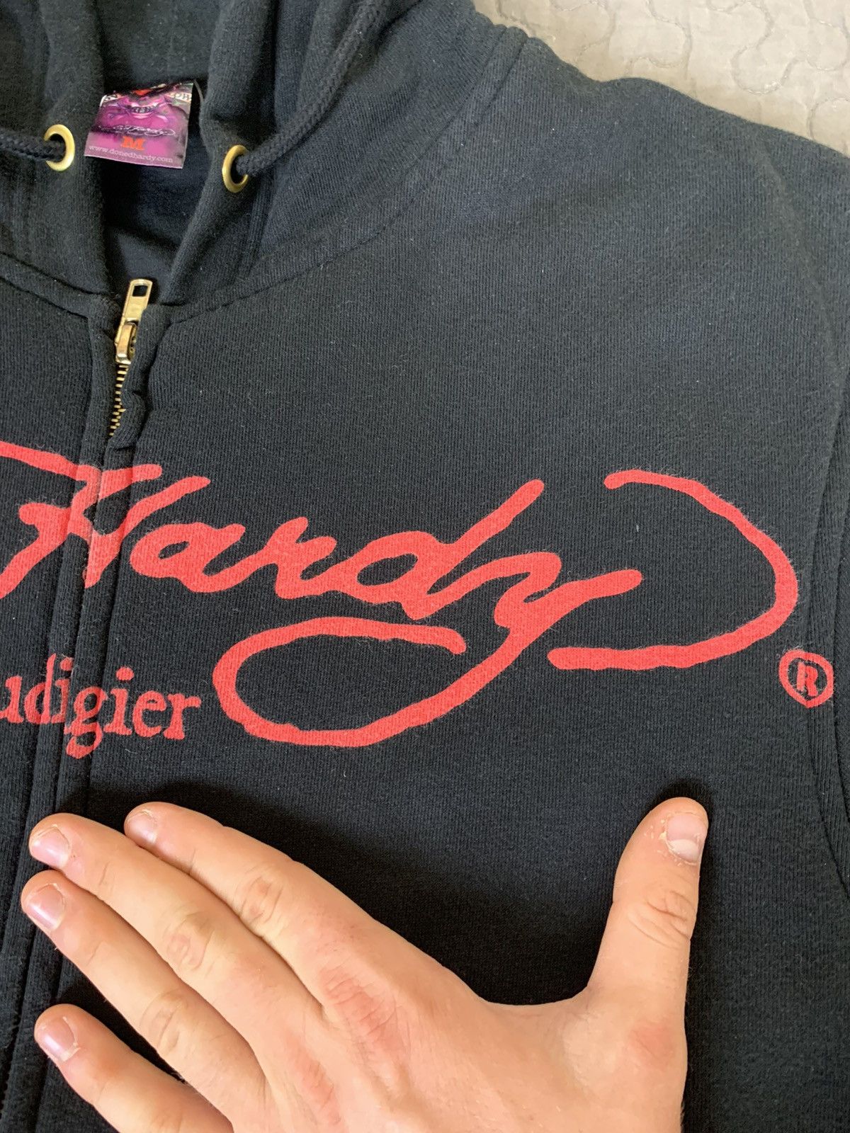 Ed Hardy Ed Hardy By Christian Audigier Zip Hoodie Size US M / EU 48-50 / 2 - 19 Thumbnail