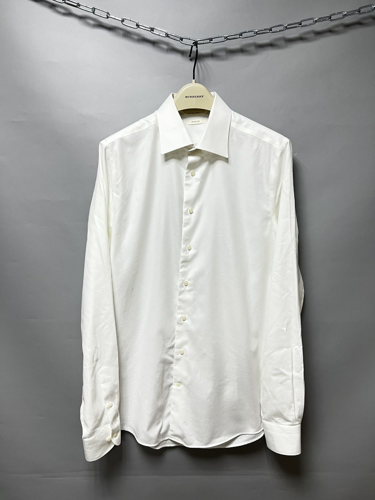 Suitsupply Suitsupply Traveller Shirt White Men’s Slim Fit Size US L / EU 52-54 / 3 - 1 Thumbnail