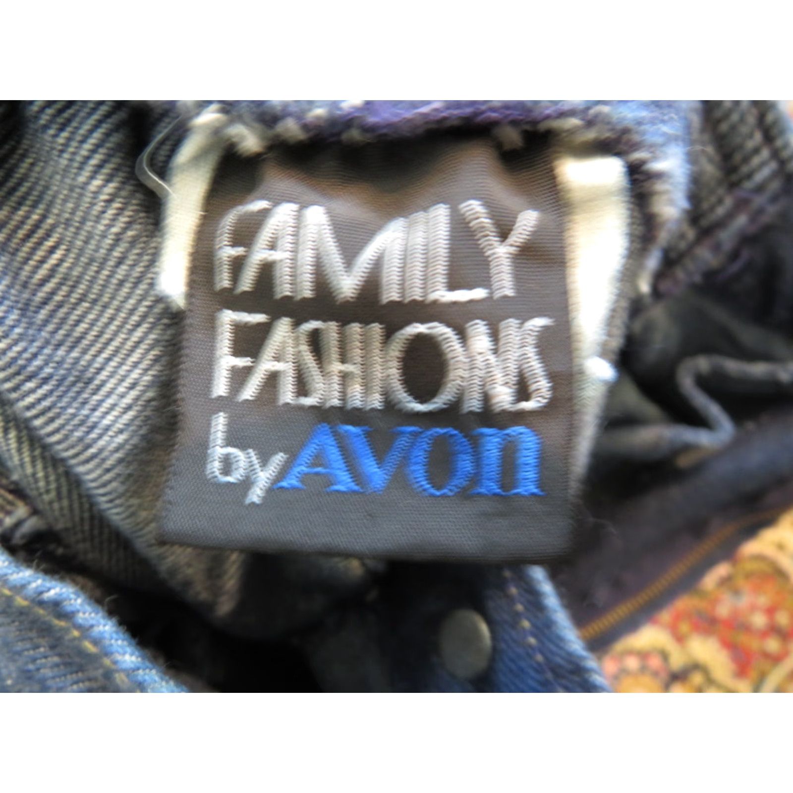 Vintage VINTAGE Family Fashion Denim Jeans 7/8 Misses USA Made 1970s Blue Womens Jeans Size 28" / US 6 / IT 42 - 7 Thumbnail