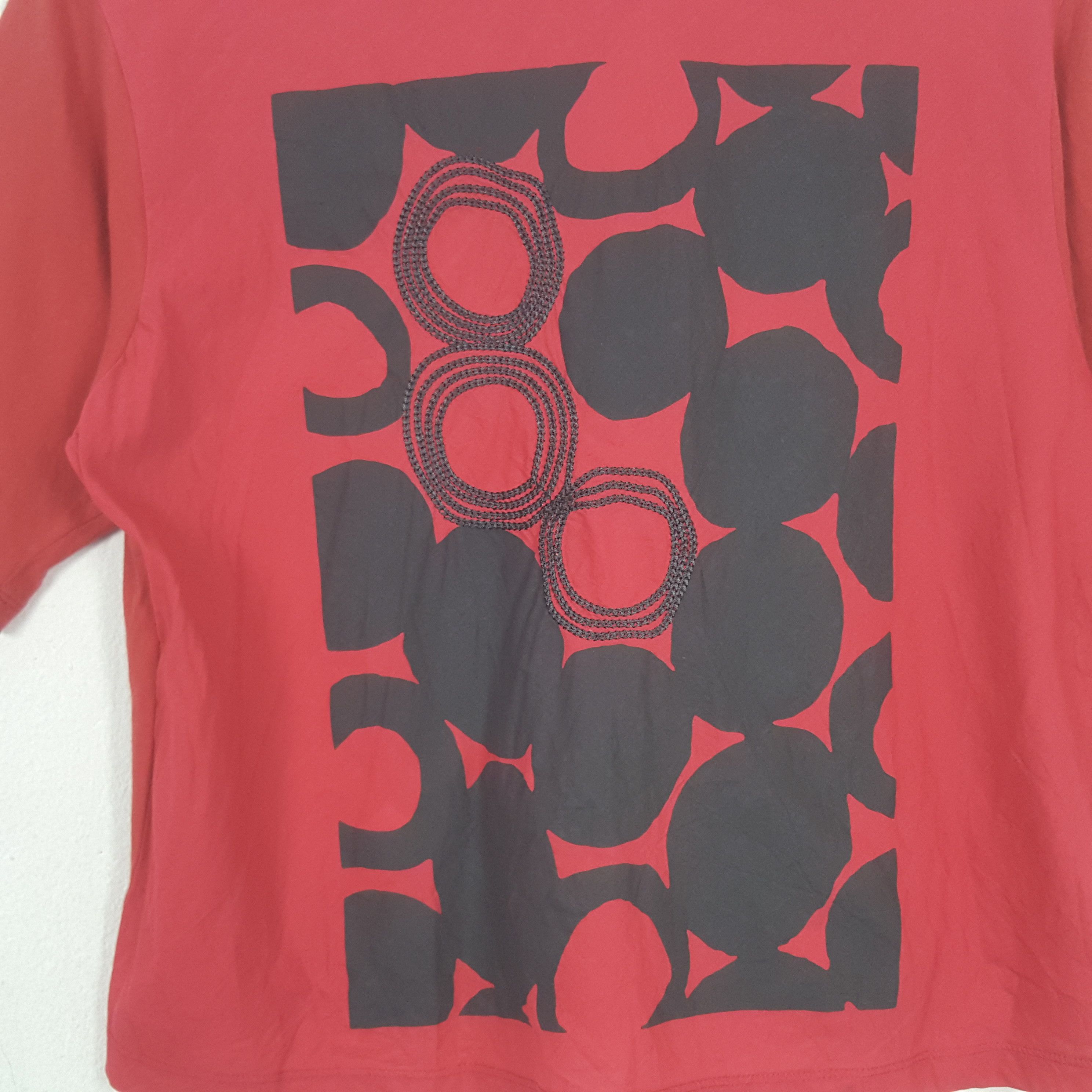 Y's Vintage Y's For Living by Yohji Yamamoto Art Tshirt RR14 Size M / US 6-8 / IT 42-44 - 2 Thumbnail