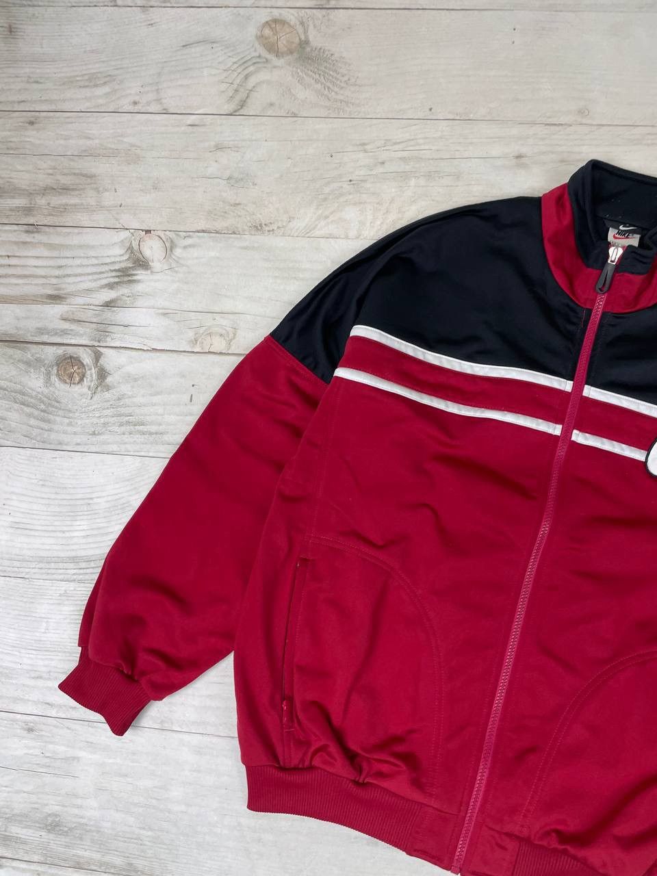 Nike Vintage Nike Big Swoosh Tracksuit Jacket and Pants 90s Y2K Size US M / EU 48-50 / 2 - 6 Thumbnail