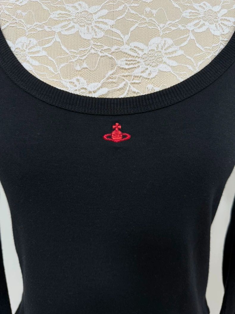 Vivienne Westwood Vivienne Westwood size2 Black and red Saturn embroidery orb Size M / US 6-8 / IT 42-44 - 2 Thumbnail