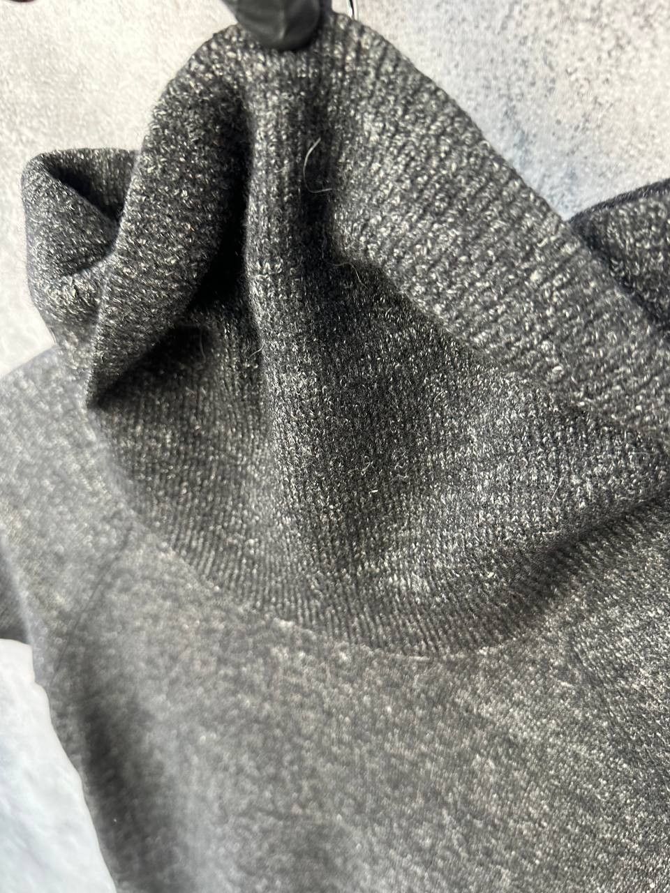 Other TOAST Wool/Linen Turtleneck Dress Dark Charcoal Short Sleeve Size M / US 6-8 / IT 42-44 - 8 Thumbnail