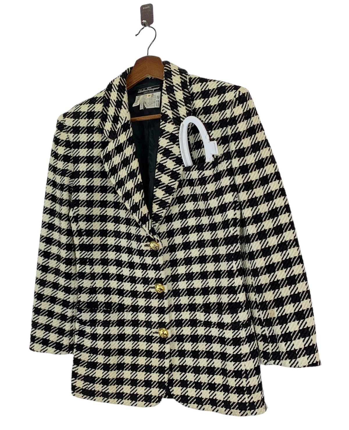 Salvatore Ferragamo 🔥🔥VINTAGE SALVATORE FERRAGAMO COAT Size XS / US 0-2 / IT 36-38 - 3 Thumbnail
