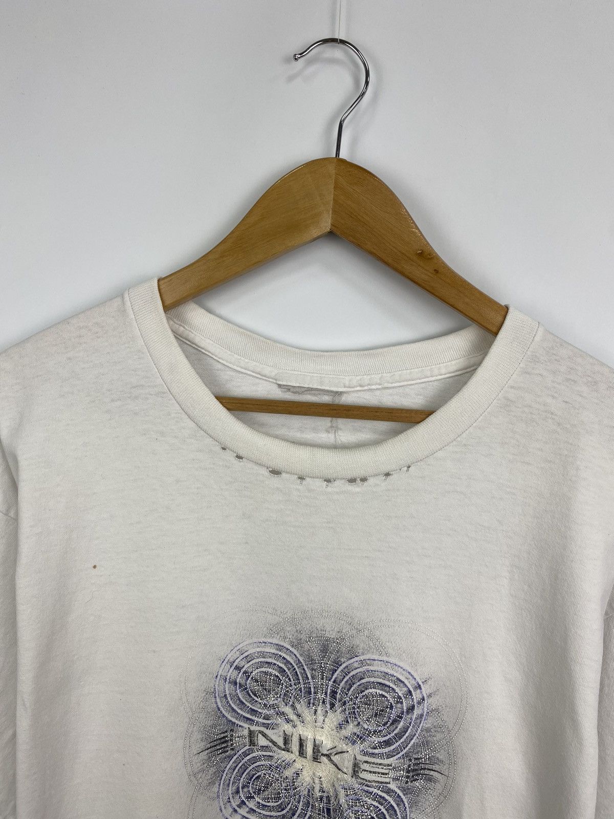 Nike 🇺🇸 Vintage 90s Nike Rare Made in USA T-Shirt Y2K Size US XL / EU 56 / 4 - 5 Thumbnail