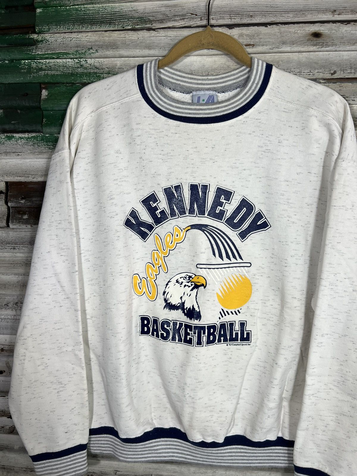 Vintage Vintage 1990s Sweatshirt Size US L / EU 52-54 / 3 - 2 Thumbnail