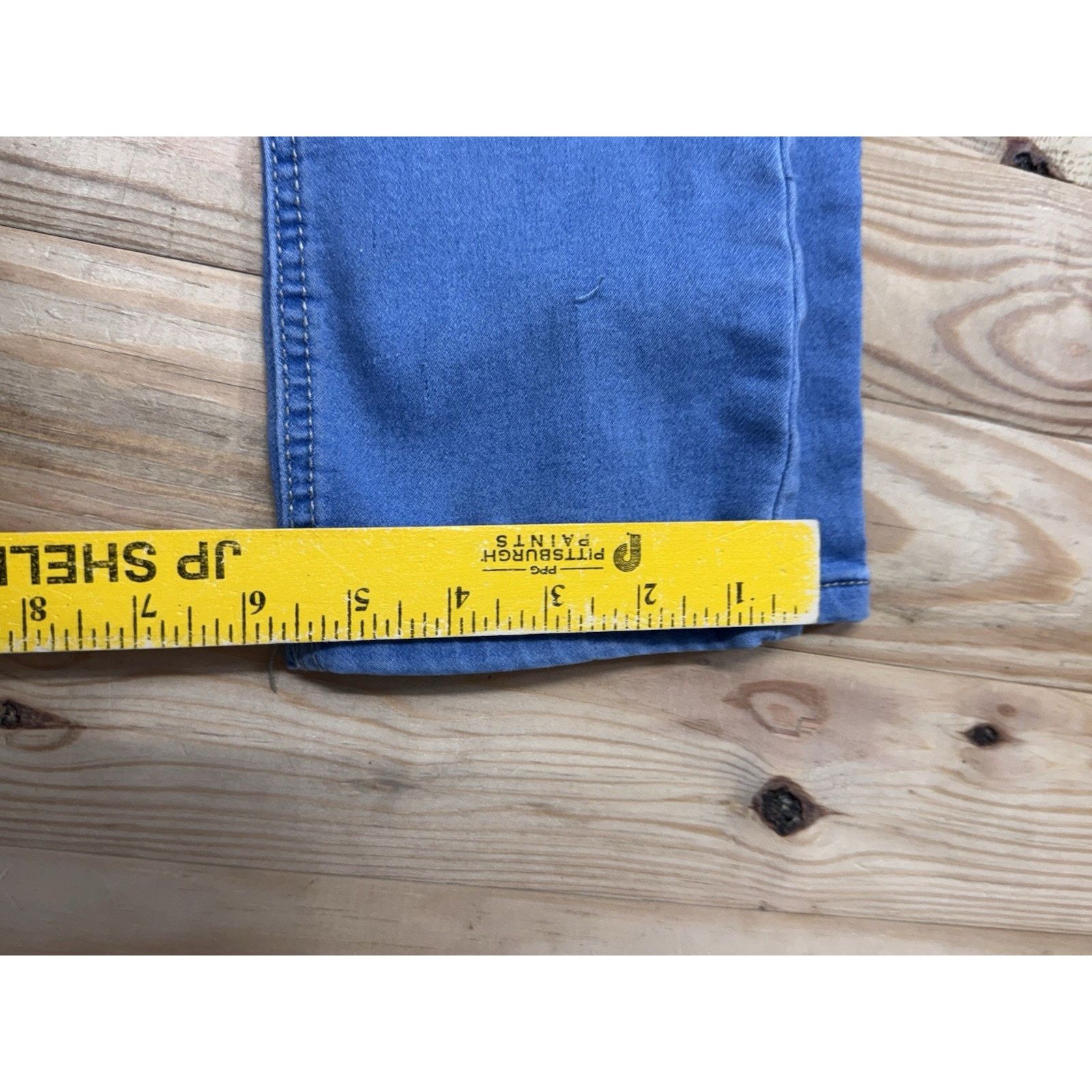 Jordache JORDACHE GIRLS SKINNY JEANS LIGHT BLUE SIZE 10 Size 32" / US 10 / IT 46 - 9 Thumbnail