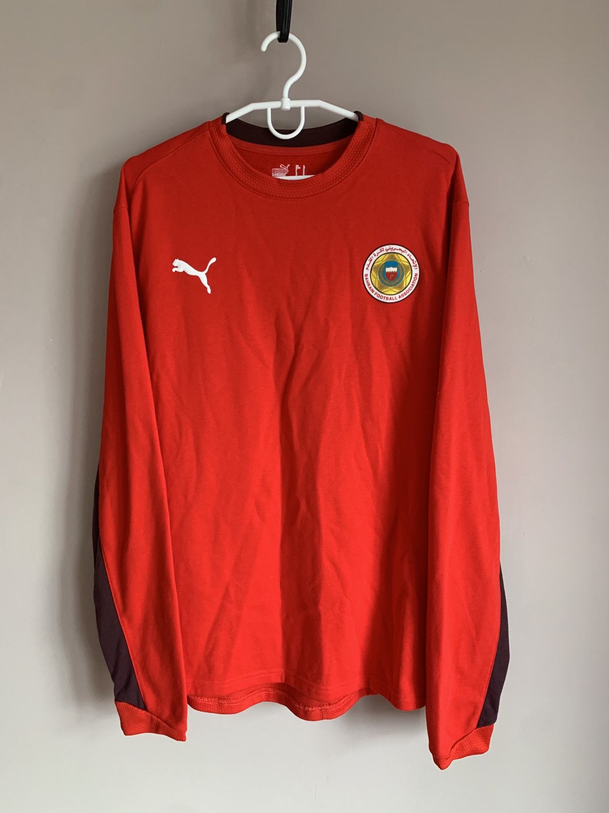 Puma Bahrain Football Sweatshirt Puma Soccer Red Size L Size US L / EU 52-54 / 3 - 1 Thumbnail