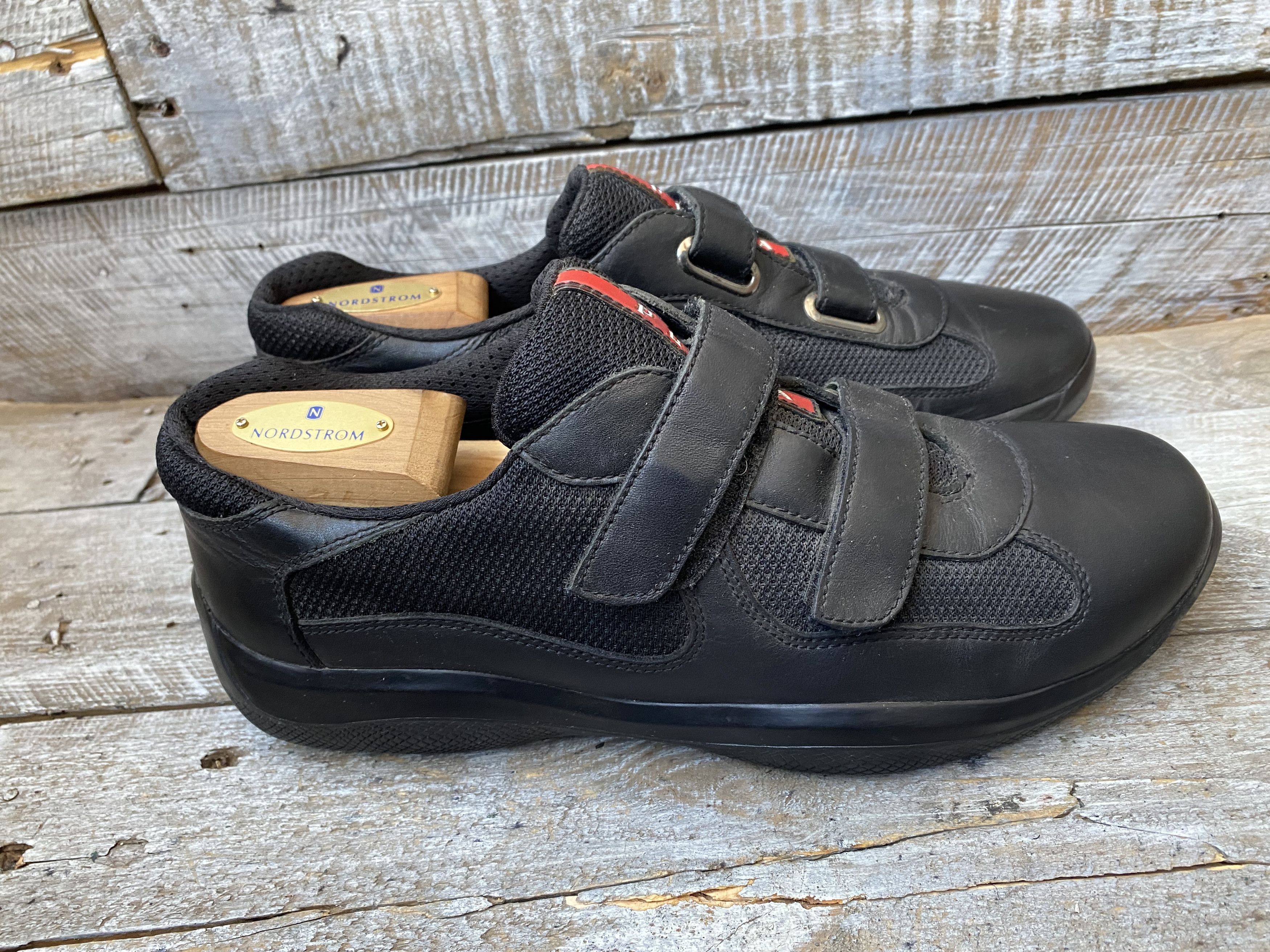 Prada Prada american cup strappy low top sneakers sz 8 Size US 8 / EU 41 - 7 Thumbnail