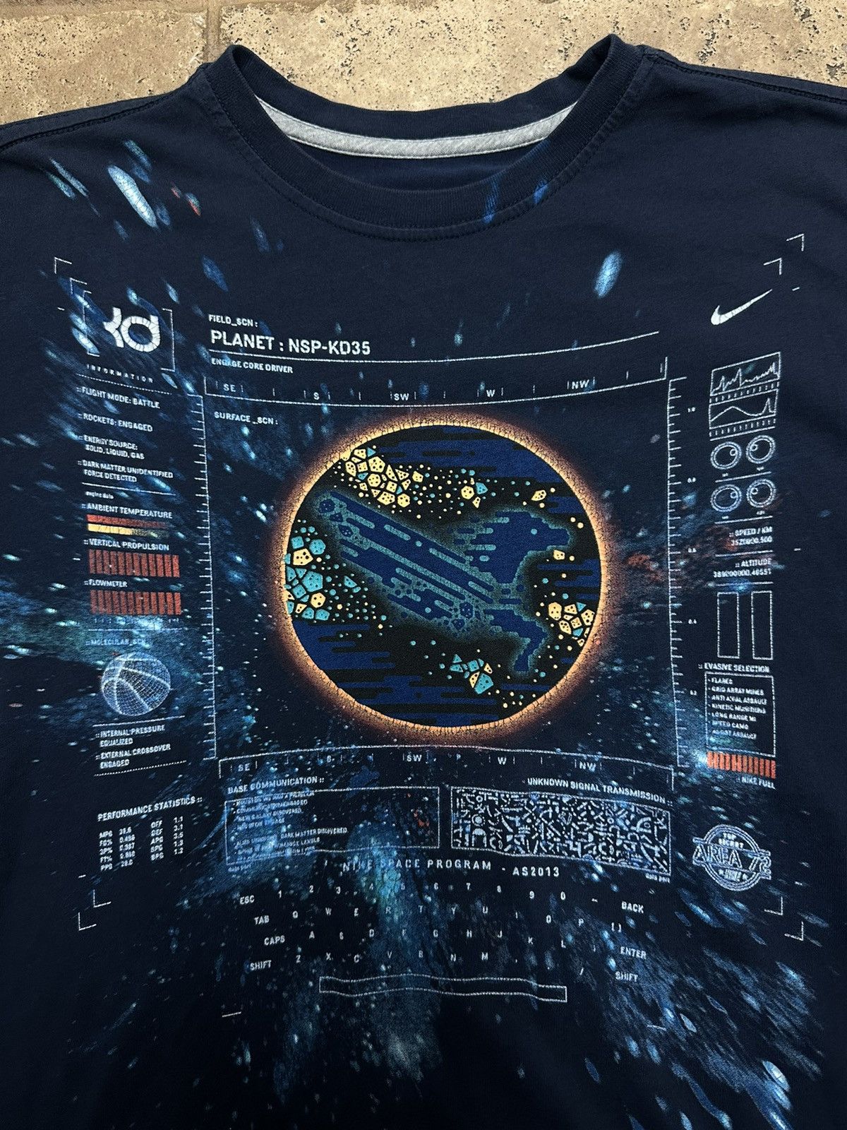 Nike Nike Kevin Durant Galaxy Shirt Pegasus Area 72 All Star Size US L / EU 52-54 / 3 - 1 Thumbnail