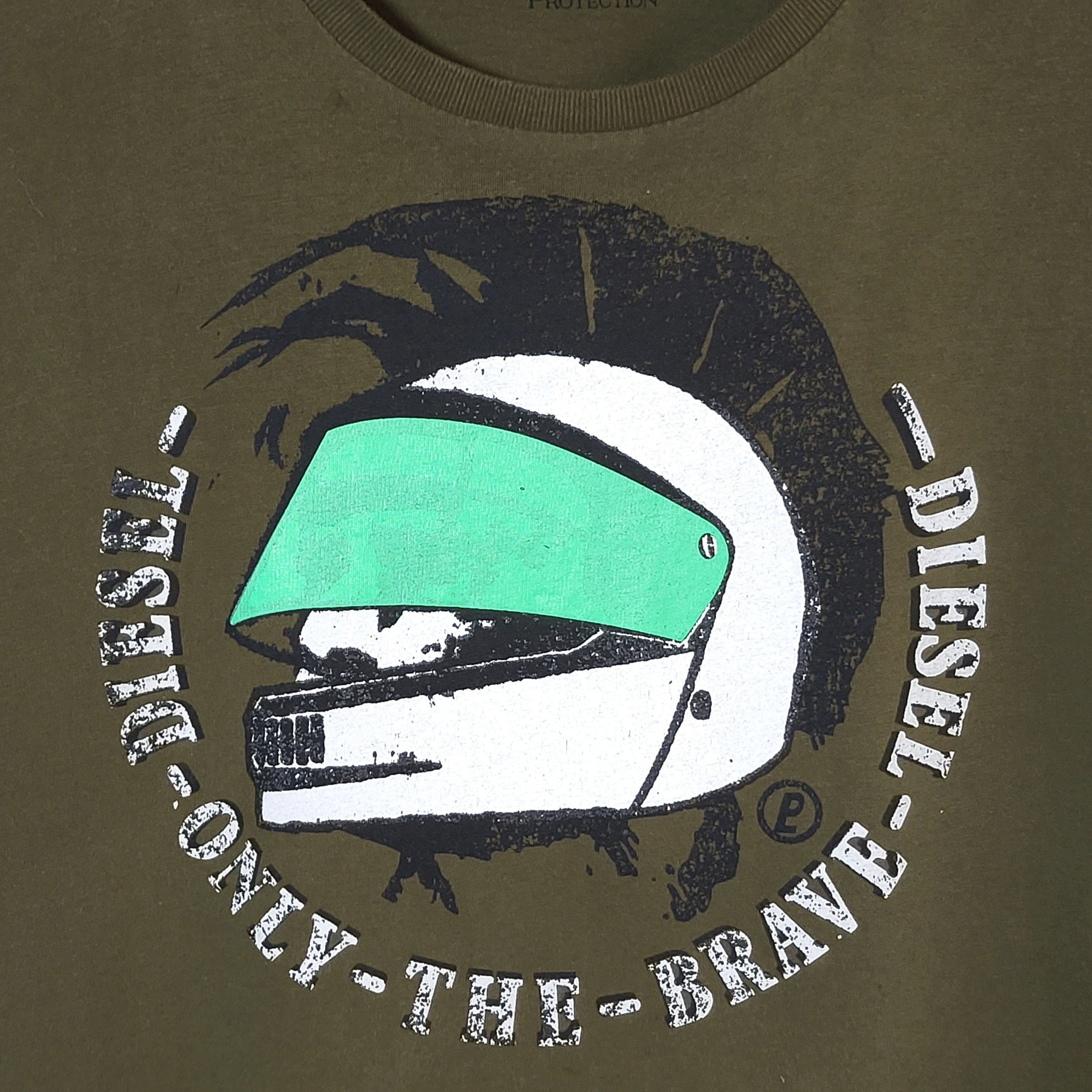 Diesel Vintage Rare Diesel T-Shirt size XL Size US XL / EU 56 / 4 - 2 Thumbnail