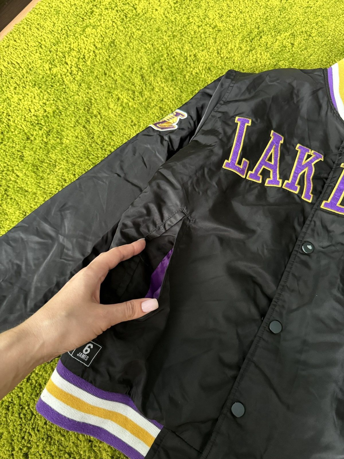NBA NBA Lakers official varsity bomber jacket Size US M / EU 48-50 / 2 - 7 Thumbnail