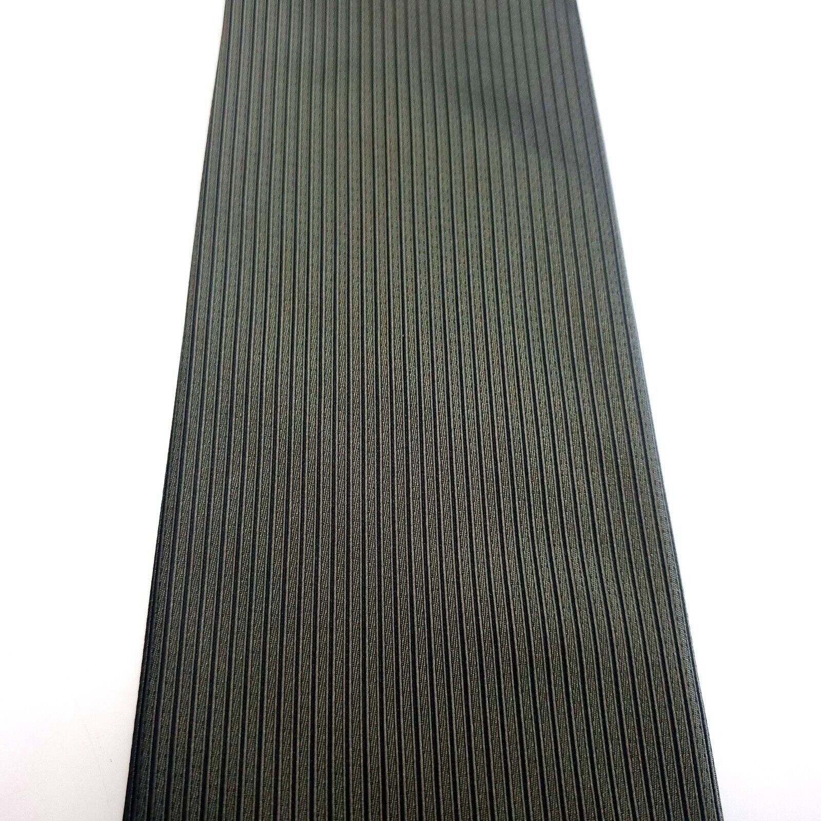 DKNY DKNY Silk Tie Woven Green Striped Wide Size ONE SIZE - 2 Thumbnail