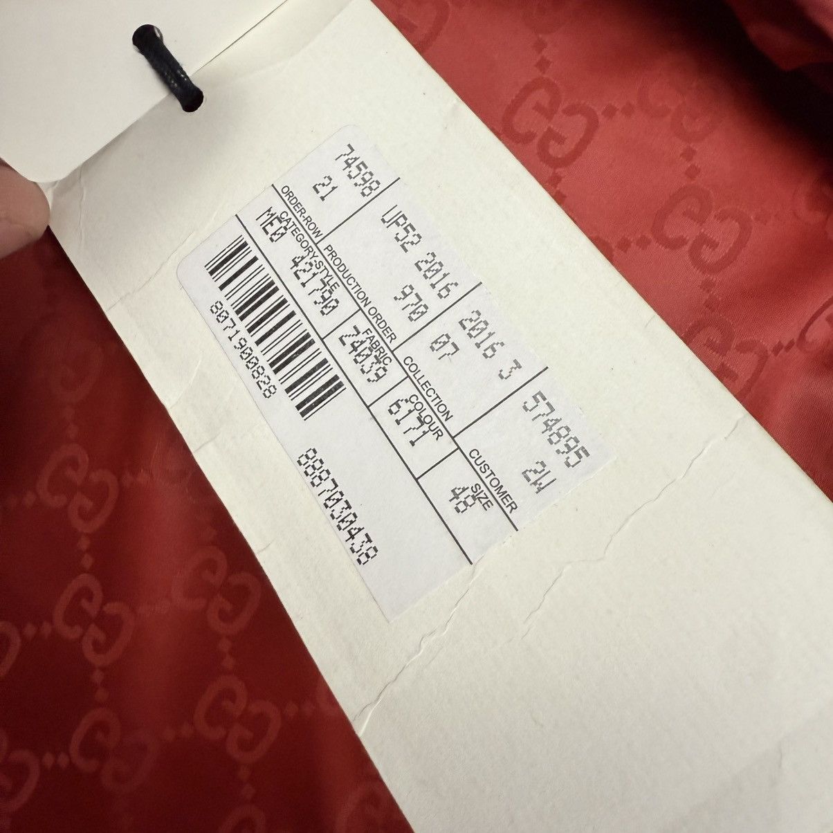 Gucci Gucci Monogram Nylon ‘Red’ Hooded Windbreaker Size US M / EU 48-50 / 2 - 7 Thumbnail