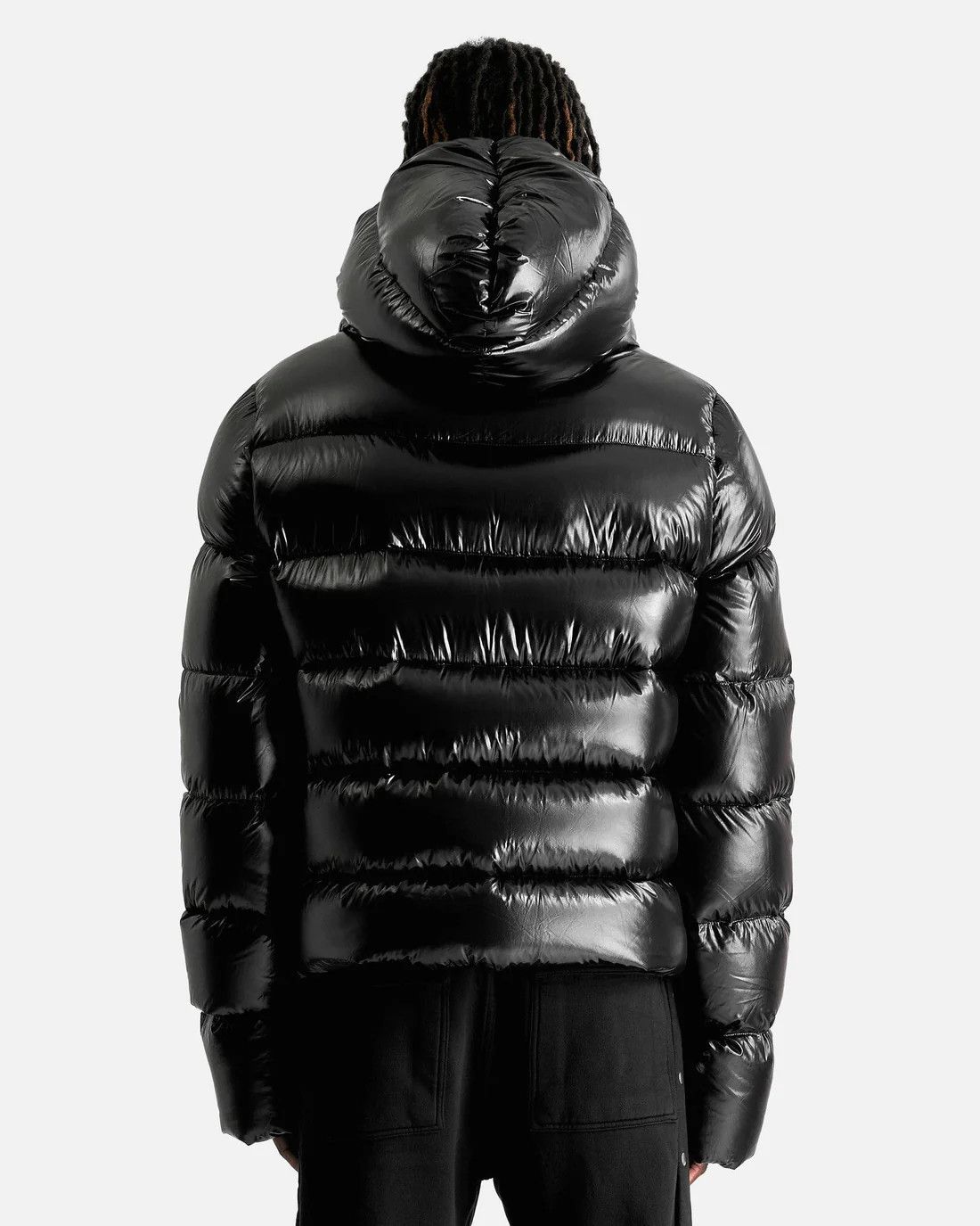 Rick Owens o1s1v1r1oon0825 Sealed Jacket in Black Size US L / EU 52-54 / 3 - 3 Thumbnail
