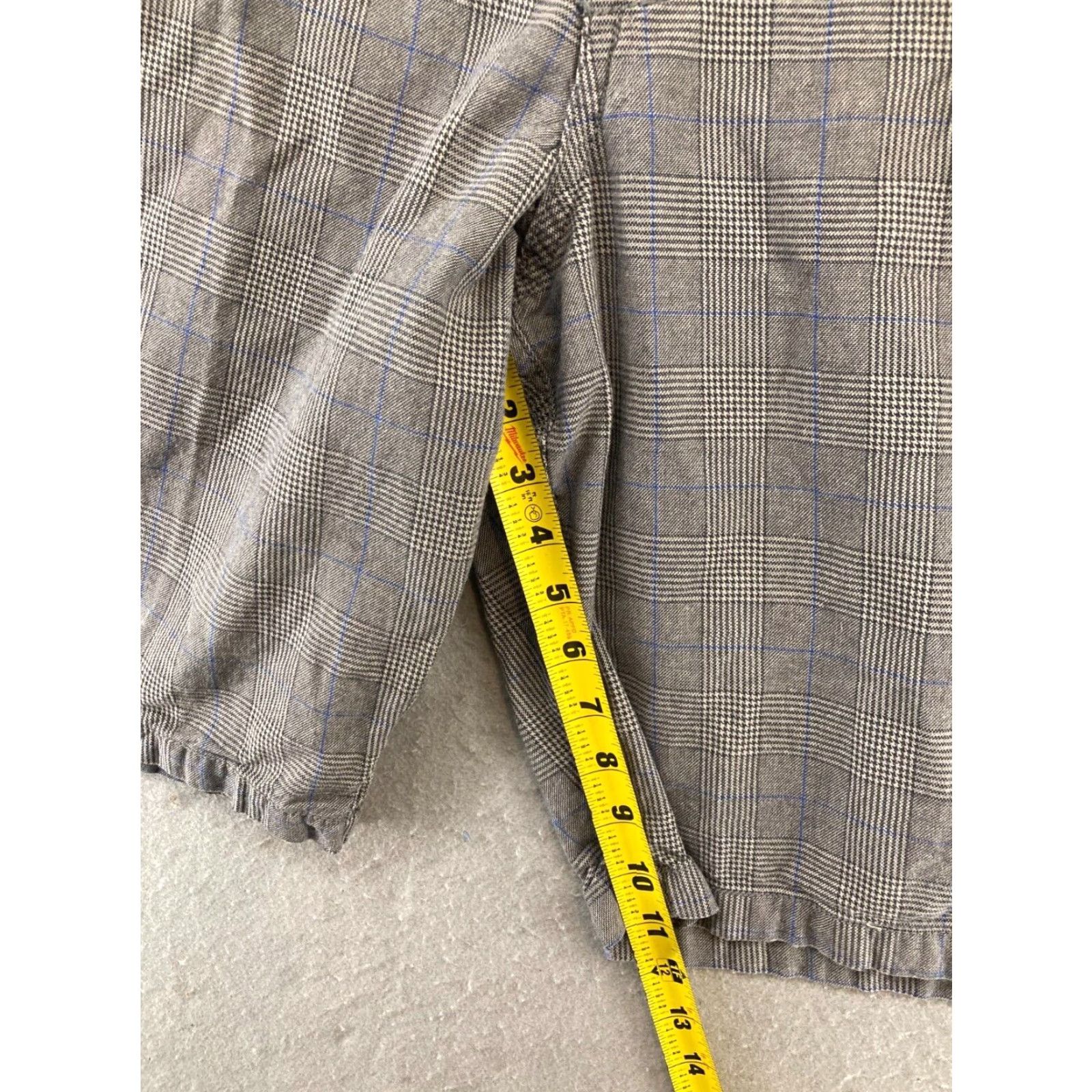 Vintage Vintage American Eagle Men's Shorts 38 Gray Bermuda Casual Travel Workwear Plaid Classic Size US 38 / EU 54 - 4 Thumbnail