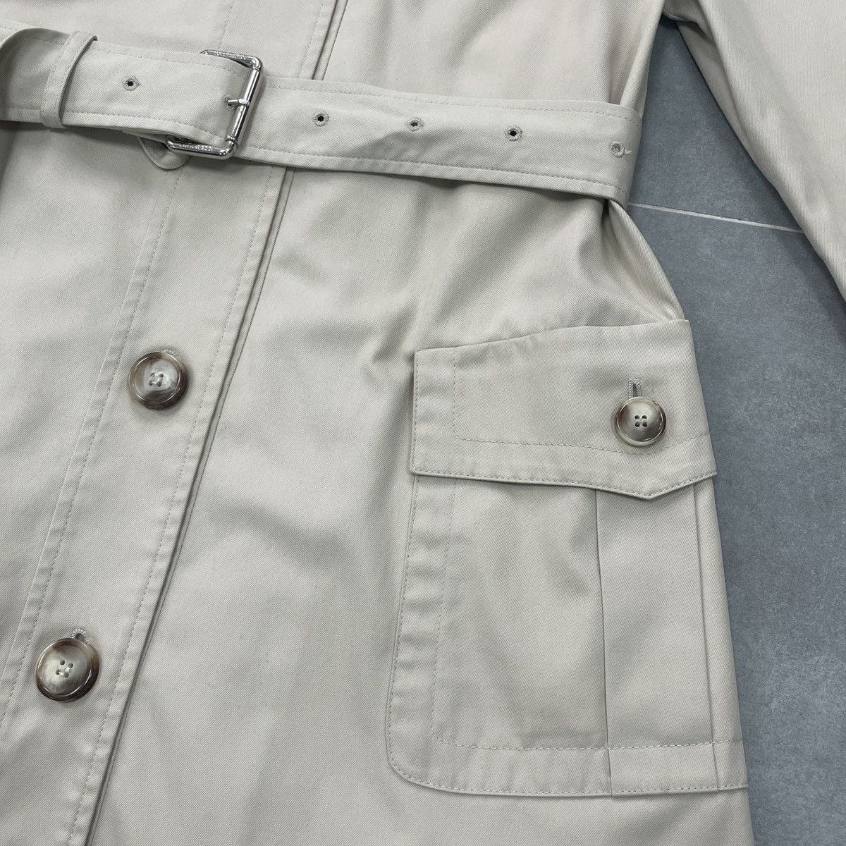 Moncler Authentic Moncler Thalia Women Trench Coat Jacket Size 1 (S) Size S / US 4 / IT 40 - 10 Thumbnail