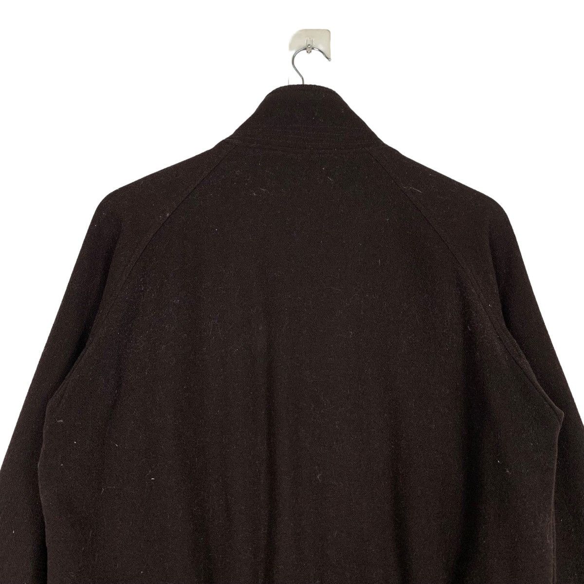 Japanese Brand KENJACK Dark Brown Wool Bomber Jacket #1069-C48 Size US L / EU 52-54 / 3 - 8 Thumbnail