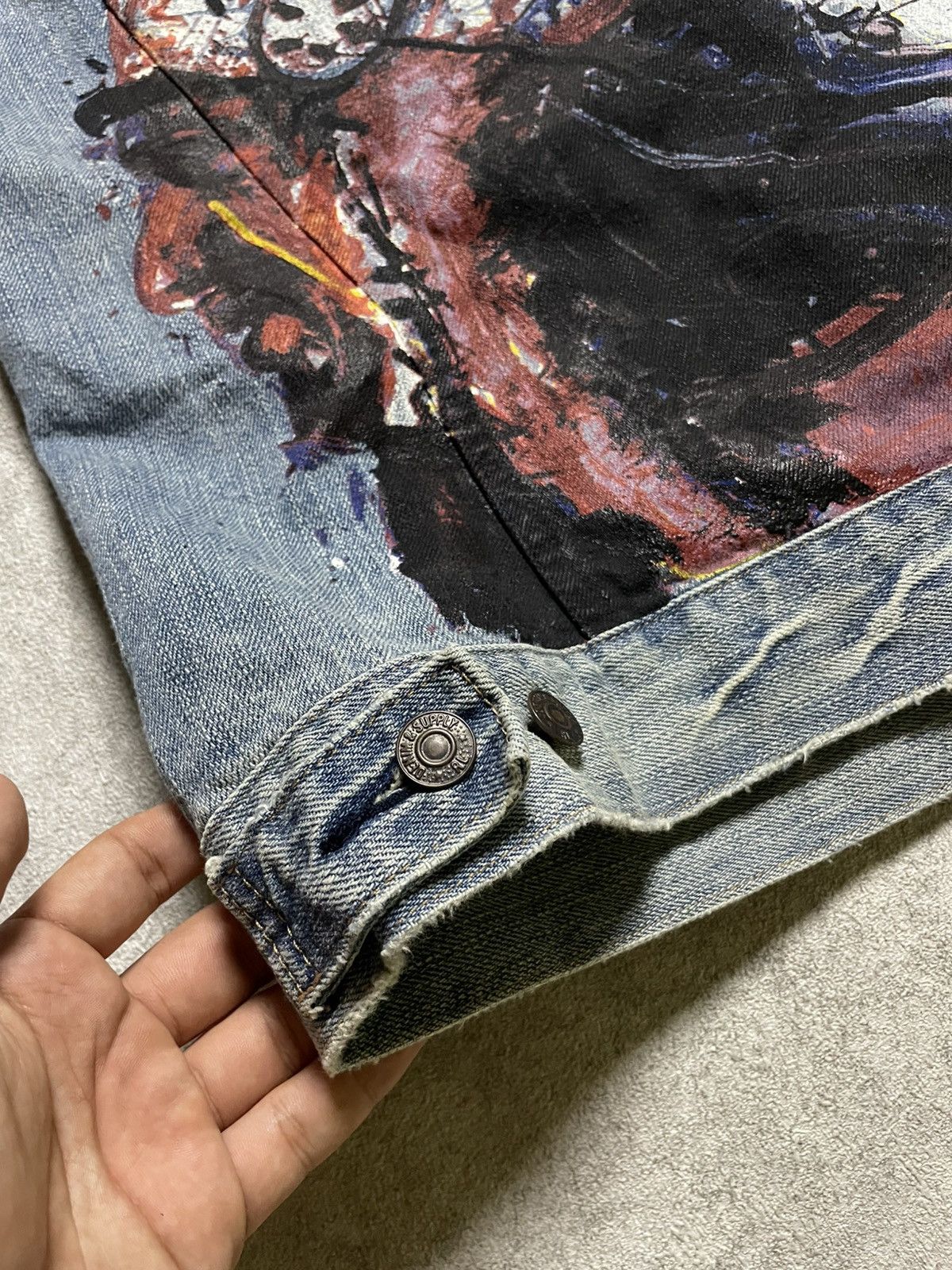 RRL Ralph Lauren Ralph Lauren Denim & Supply Vest Jacket Jeans Indian Chief Size US M / EU 48-50 / 2 - 4 Thumbnail