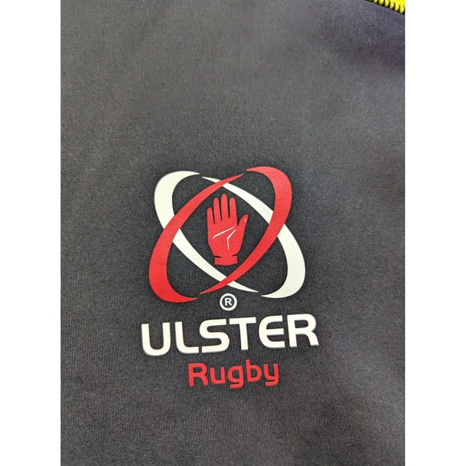 Vintage Kukri Ulster Rugby Mens Zip Top Long Sleeve Training Black 2XL Size US XXL / EU 58 / 5 - 2 Thumbnail