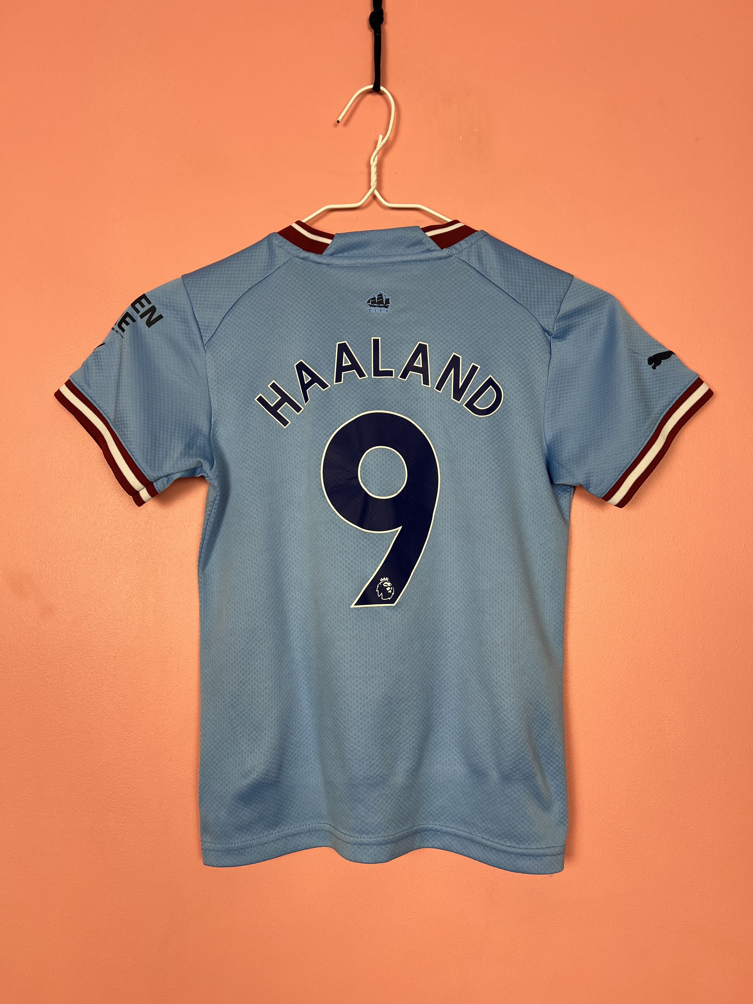 Puma Puma manchester city HAALAND teen kids jersey soccer Size US M / EU 48-50 / 2 - 2 Thumbnail