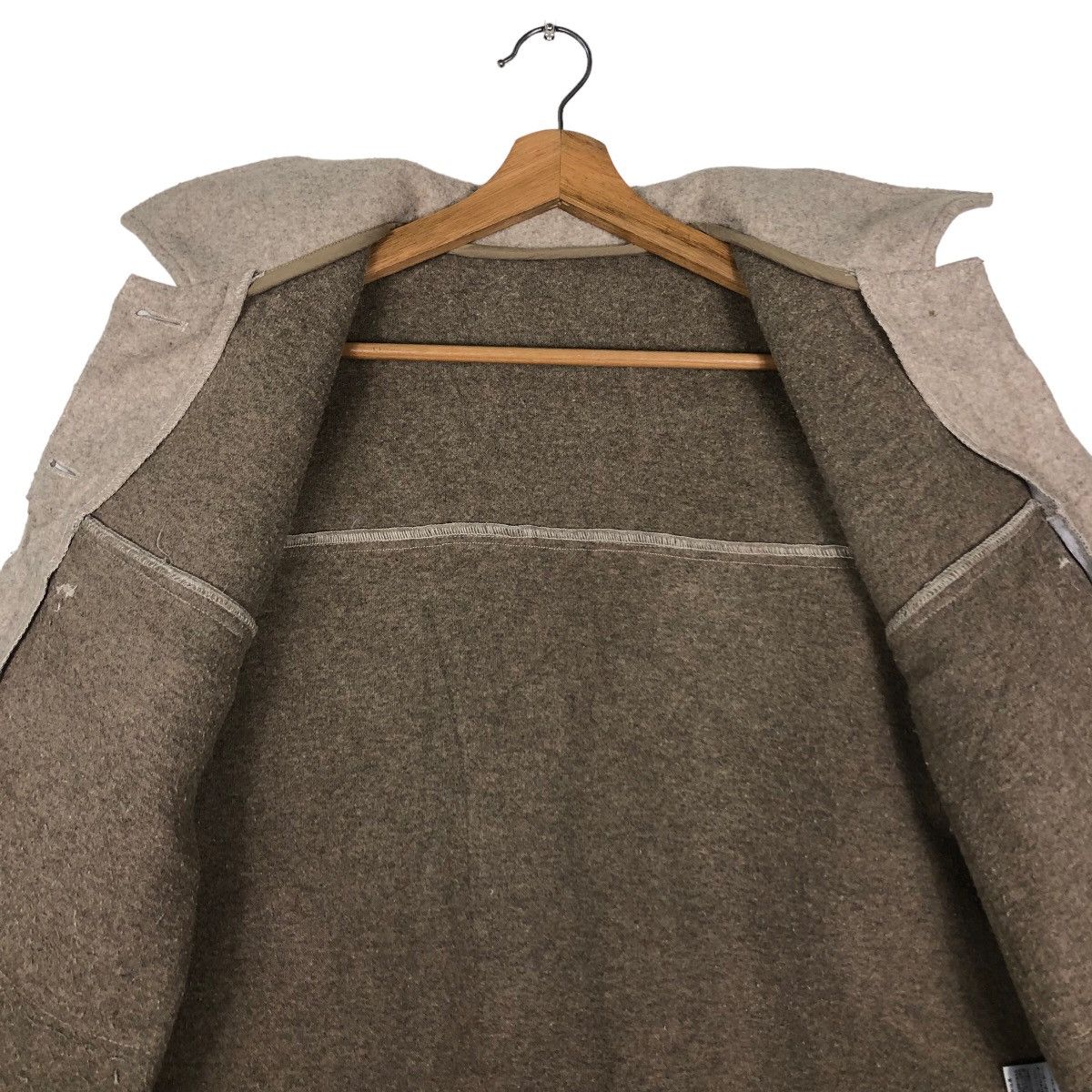 Japanese Brand 🔥Cropped Wool Biker Jacket Big Pocket Issey Miyake Size US M / EU 48-50 / 2 - 14 Thumbnail