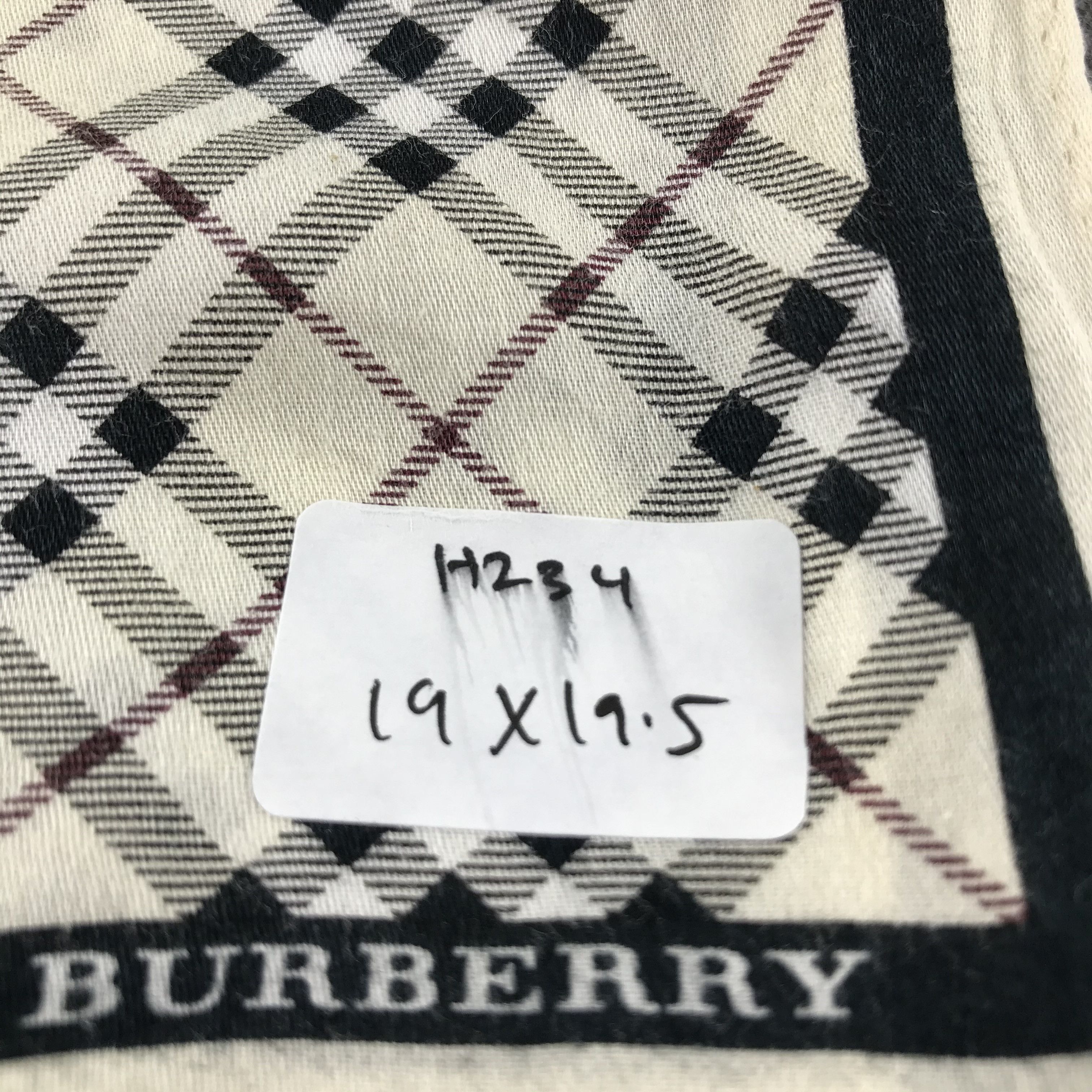 Burberry Burberry Handkerchief Neckerchief Bandana H234 Size ONE SIZE - 7 Thumbnail
