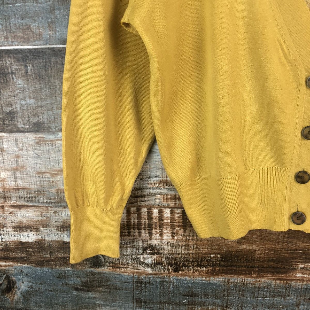 Japanese Brand × Vintage Eljuone elephant Yellow Cardigan Knitwear #A2284 Size M / US 6-8 / IT 42-44 - 7 Thumbnail