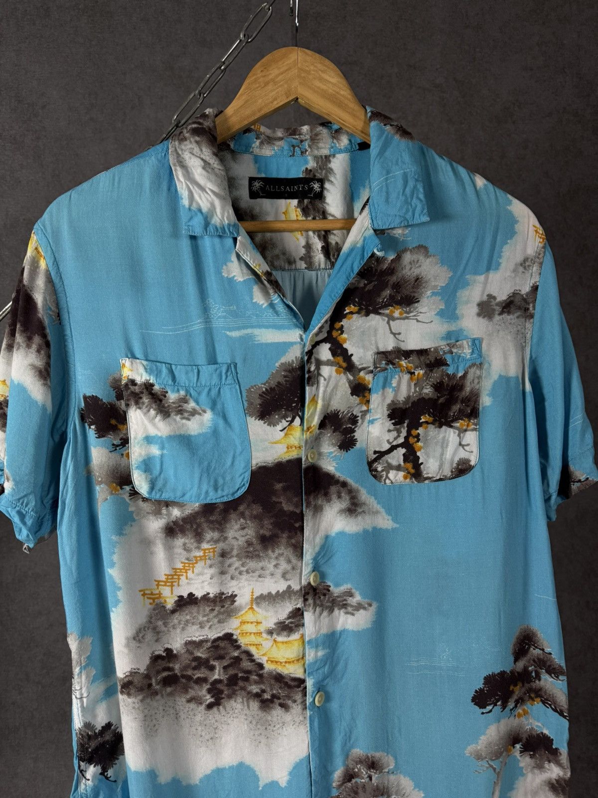 Allsaints Allsaints designer hawaiian art shirt Size US S / EU 44-46 / 1 - 3 Thumbnail
