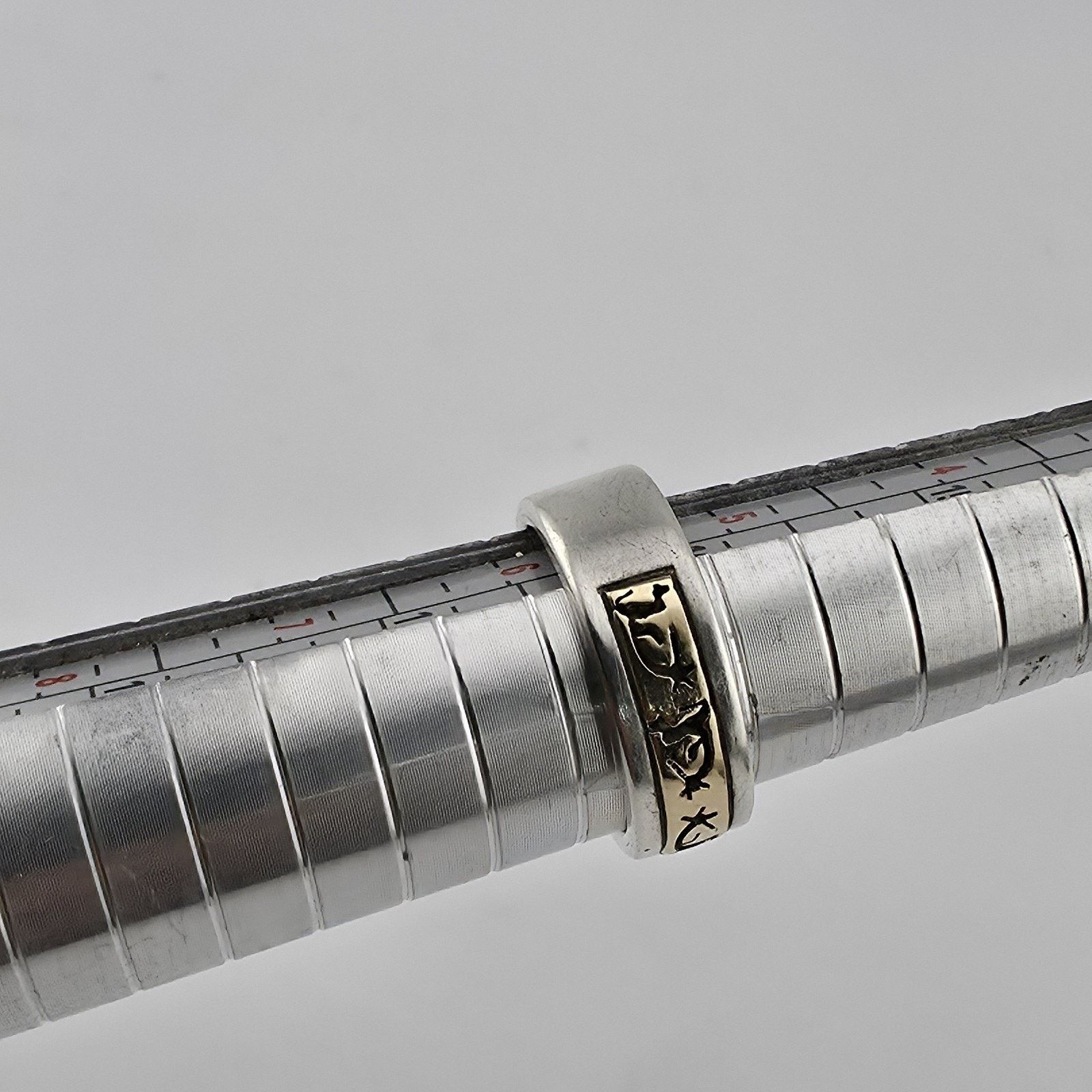 Other P Skeets Navajo Sterling Silver 14K Gold Kokopelli Ring 5.5 Size ONE SIZE - 10 Thumbnail